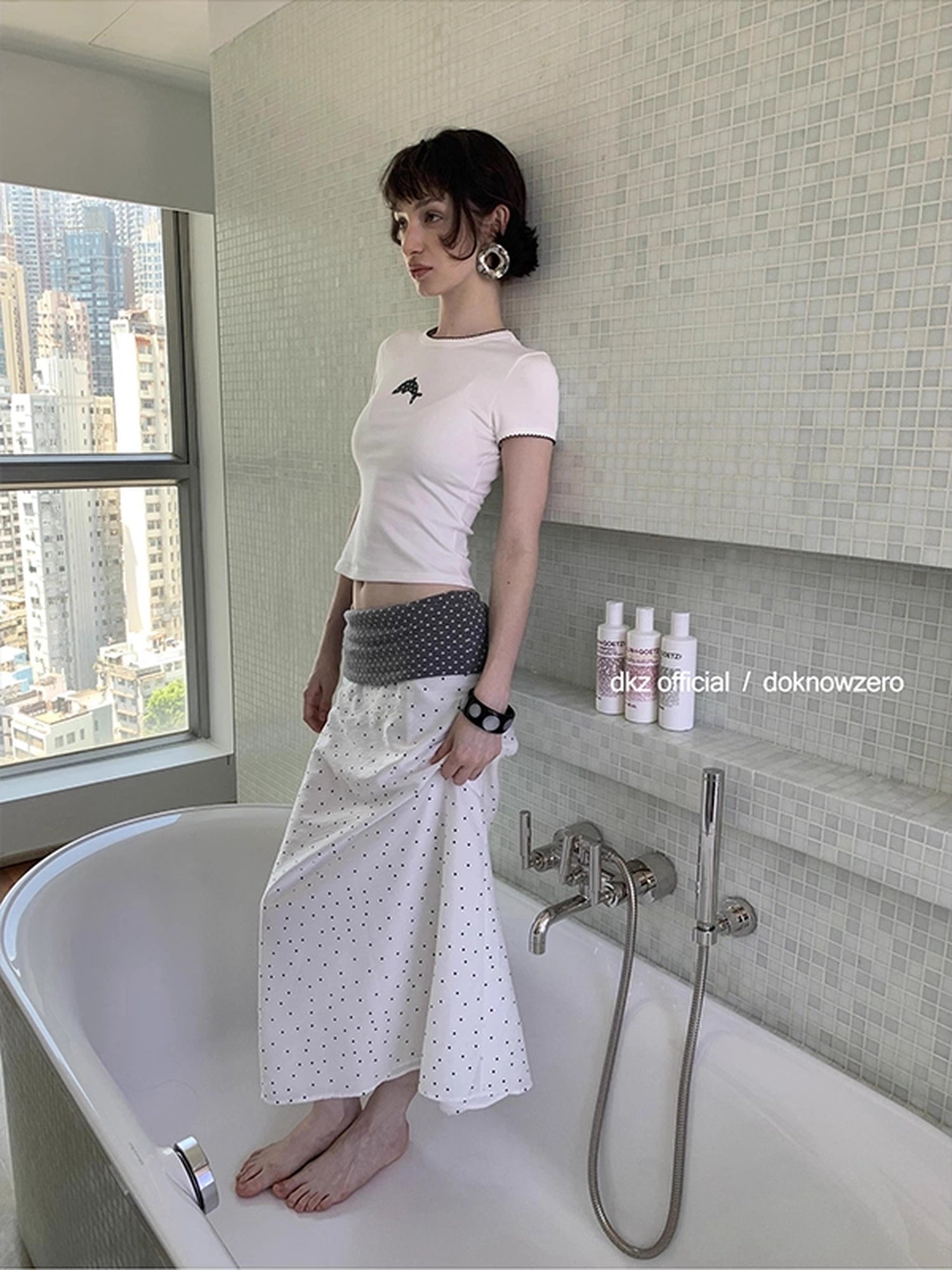 DKZ_OFFICIAL_Tencel_Midi_Dot_Skirt_MISSTT