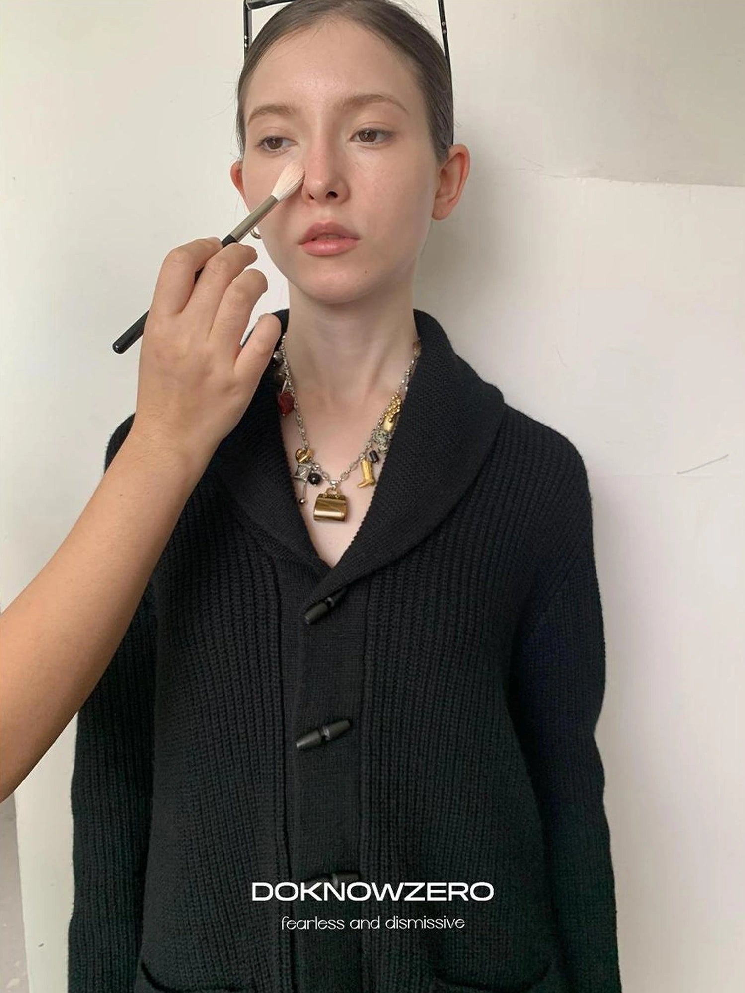 DKZ OFFICIAL Vintage British Wool Blend Cardigan