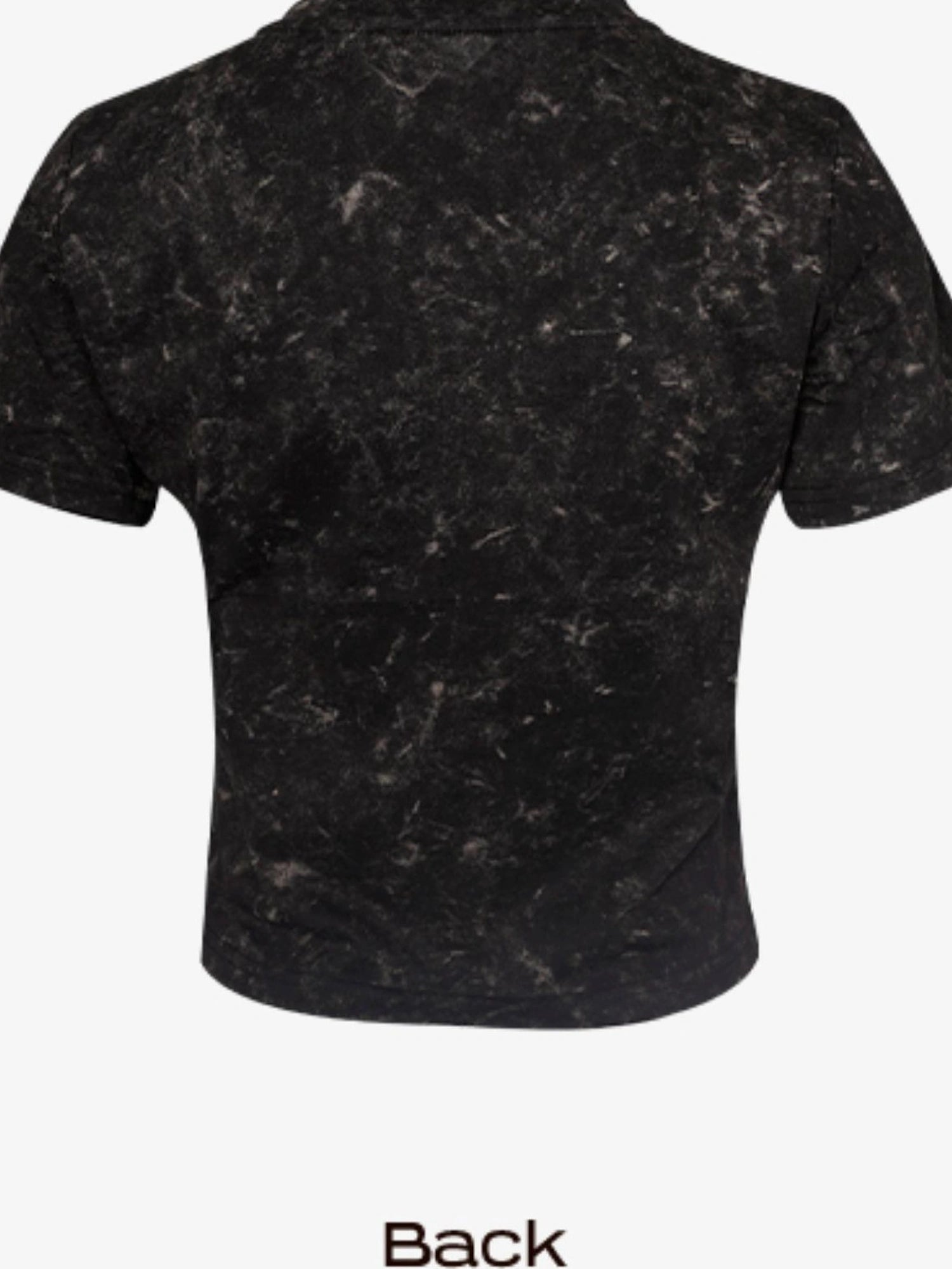 DKZ OFFICIAL Vintage Tie Dye Cropped Tee