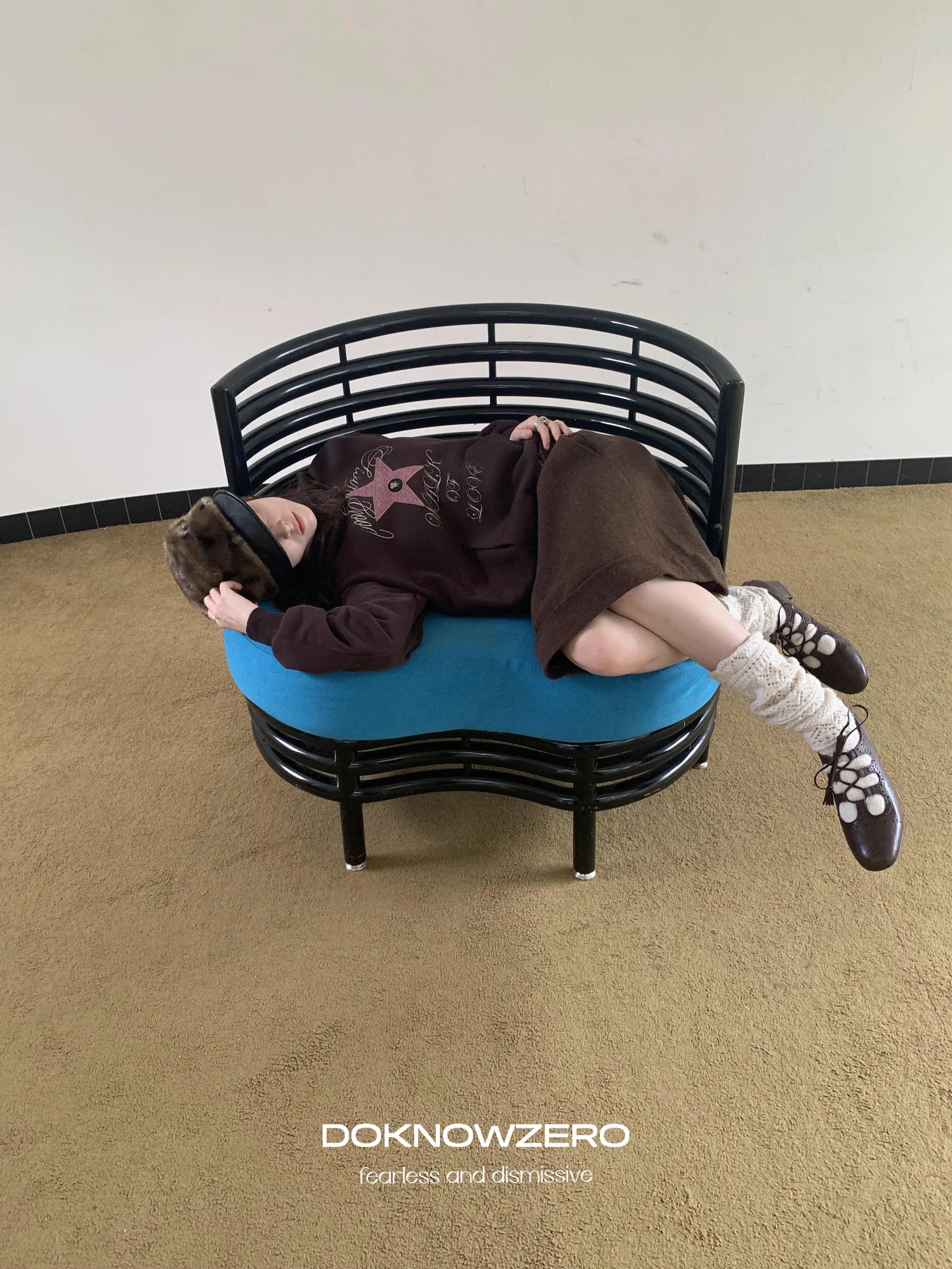 DKZ OFFICIAL Walk Of Love Fleece Hooded Sweatshirt