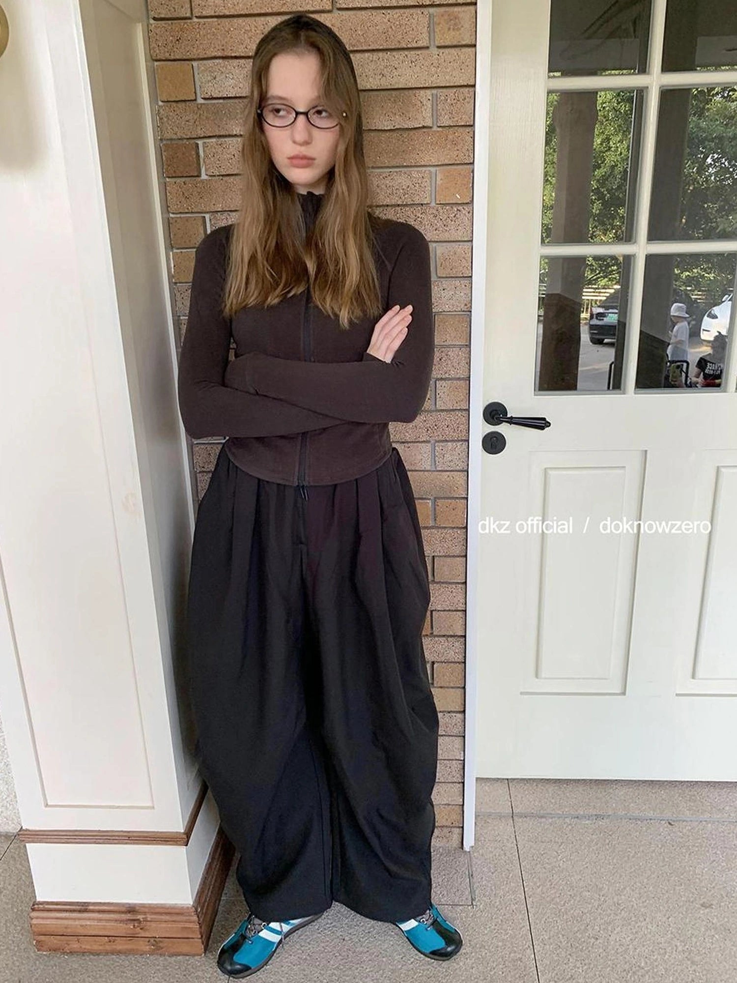 DKZ OFFICIAL Waterproof Loose Fit Outdoor Trousers For Women