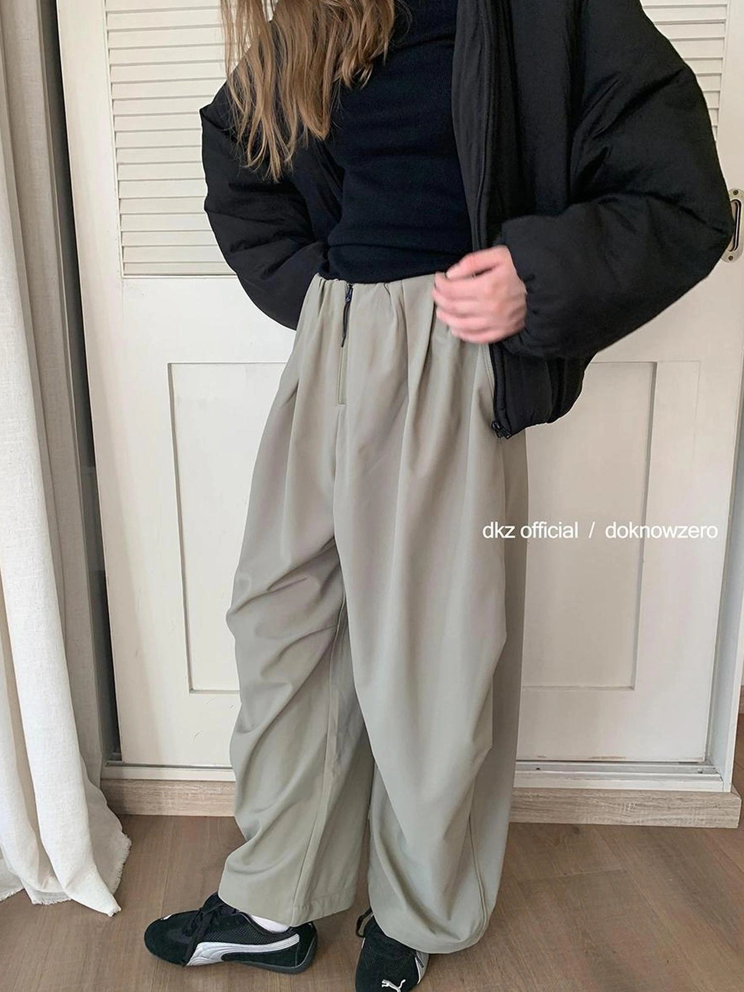 DKZ OFFICIAL Waterproof Loose Fit Outdoor Trousers For Women