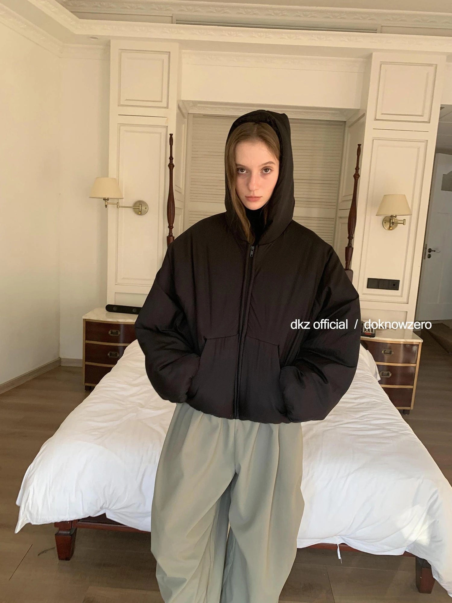 DKZ OFFICIAL Waterproof Loose Fit Outdoor Trousers For Women