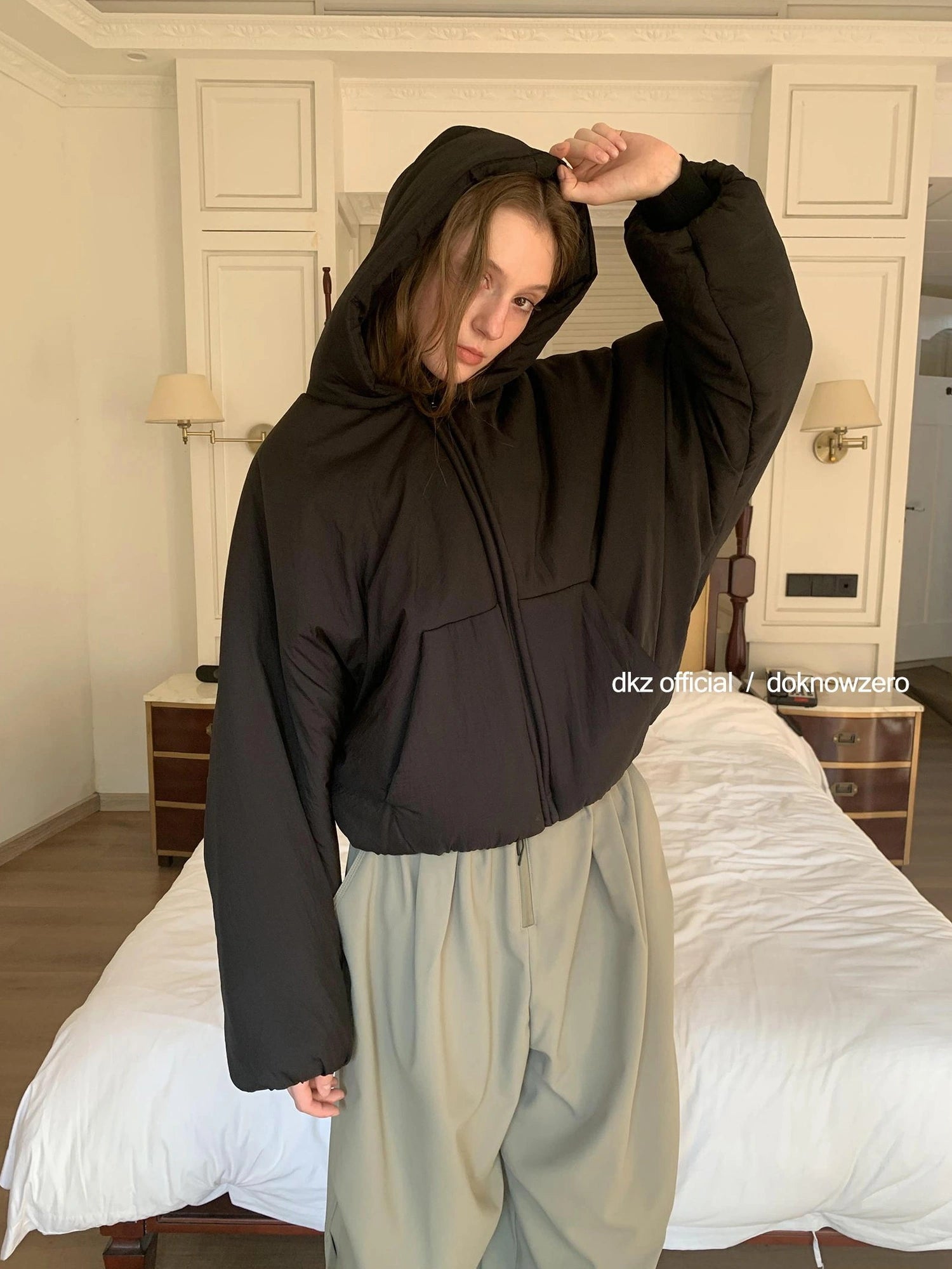 DKZ OFFICIAL Waterproof Loose Fit Outdoor Trousers For Women