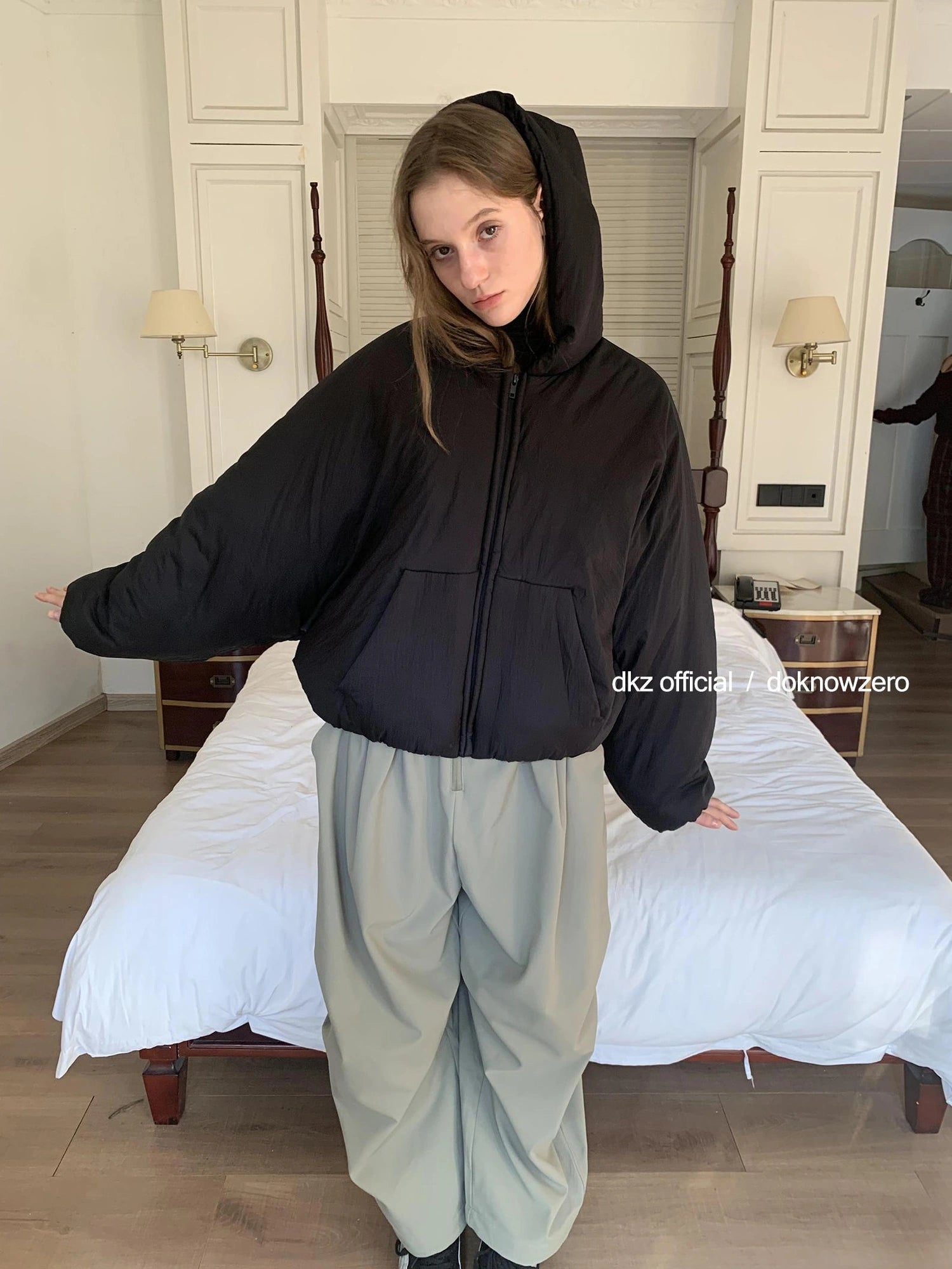 DKZ OFFICIAL Waterproof Loose Fit Outdoor Trousers For Women
