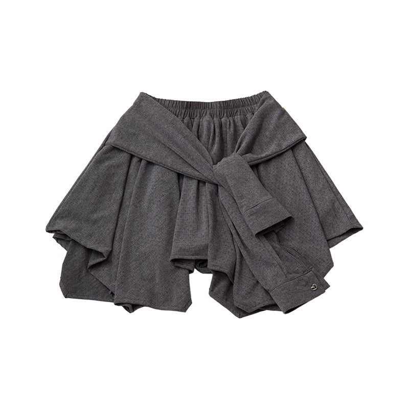 Achihara Handkerchief Hem Wrap Skirt