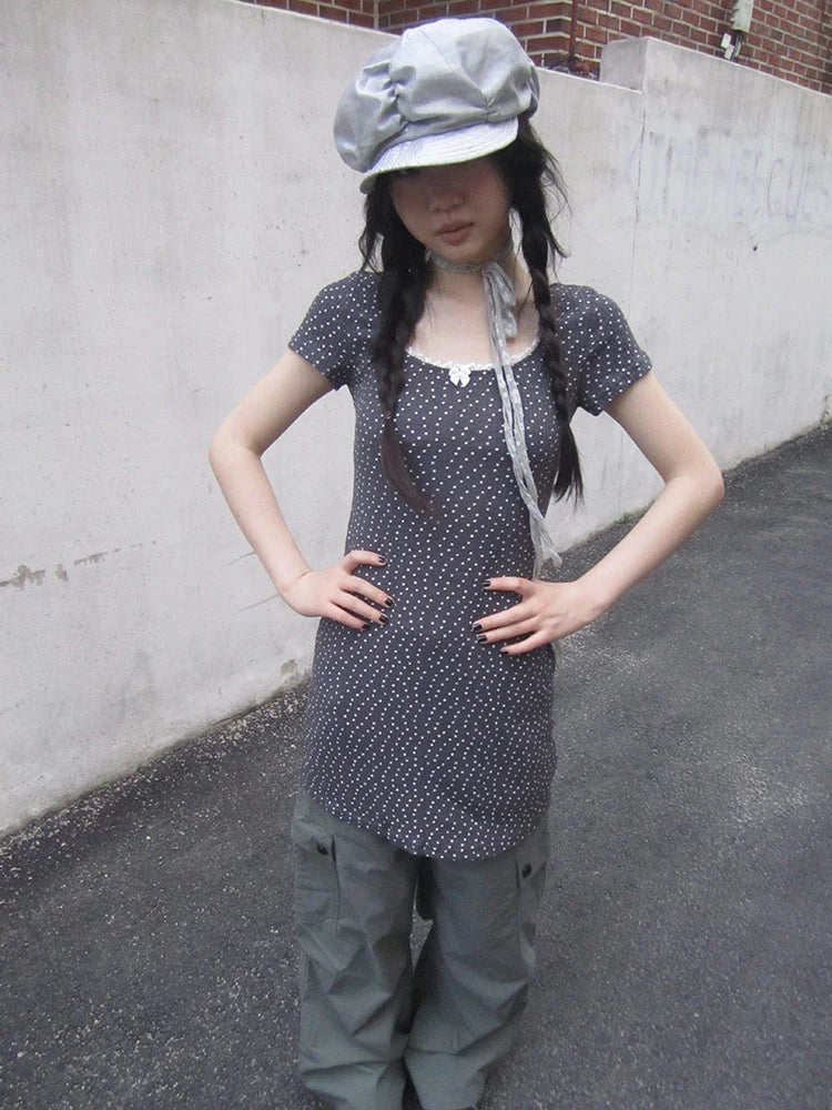 Layered Floral Print T Shirt With Nature Inspired Sleeves