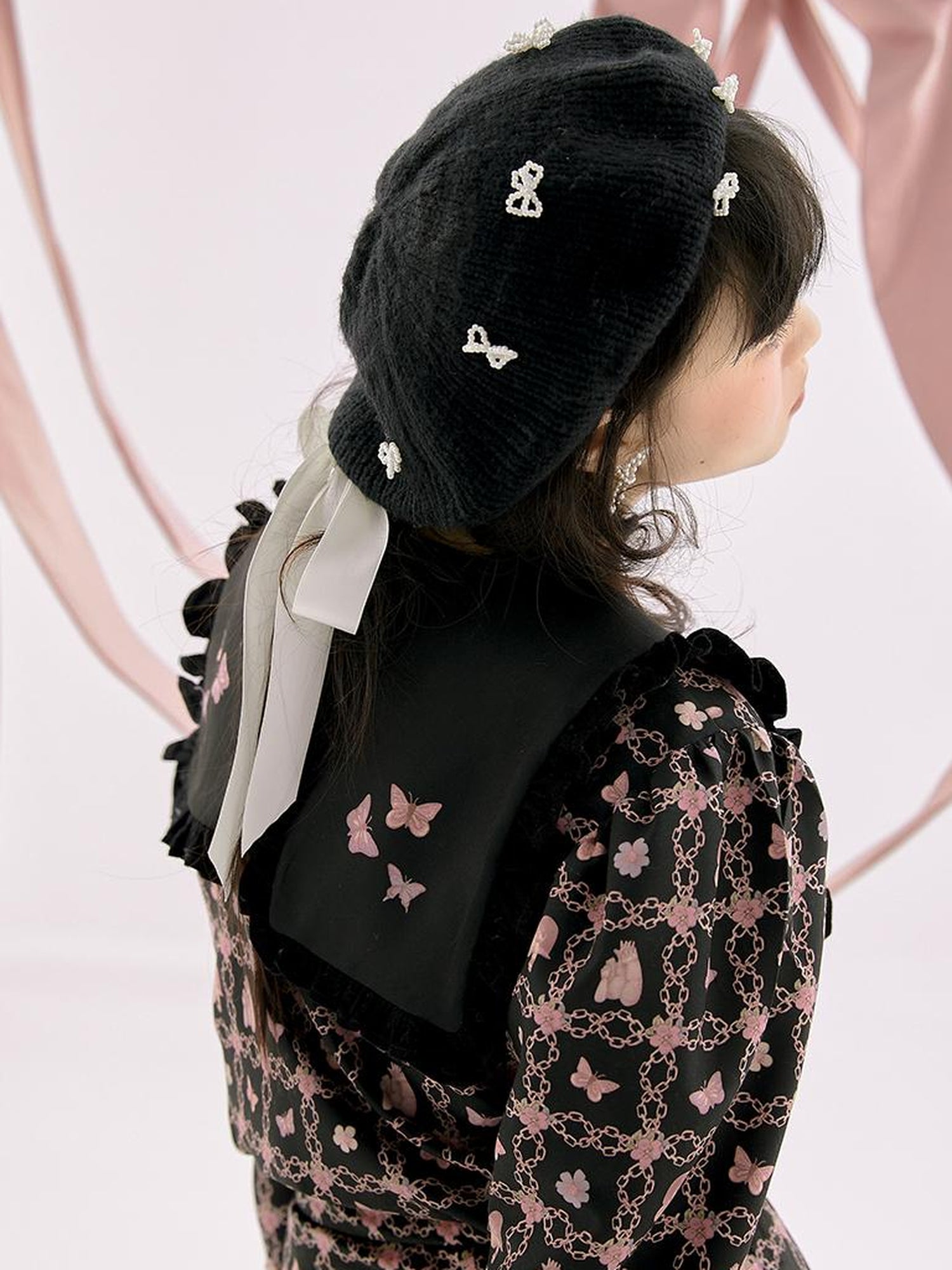 Daytoday Anatomical Girl Print Bubble Sleeve Shirt