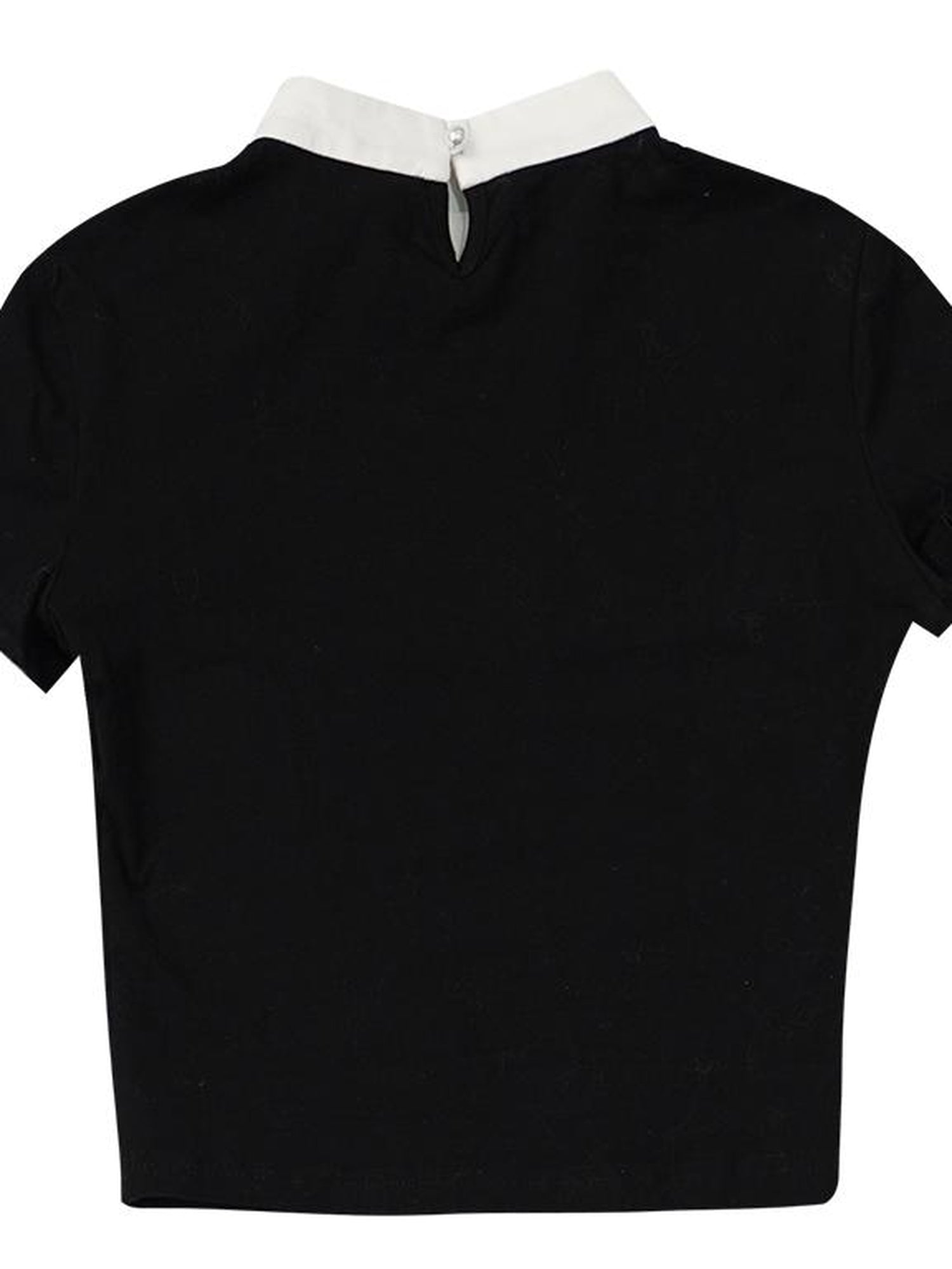Daytoday Angel Tears Feather Cross Dark Graphic Cotton T-Shirt