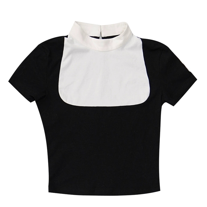 Daytoday_Angel_Tears_Feather_Cross_Dark_Graphic_Cotton_T-Shirt_MISSTT