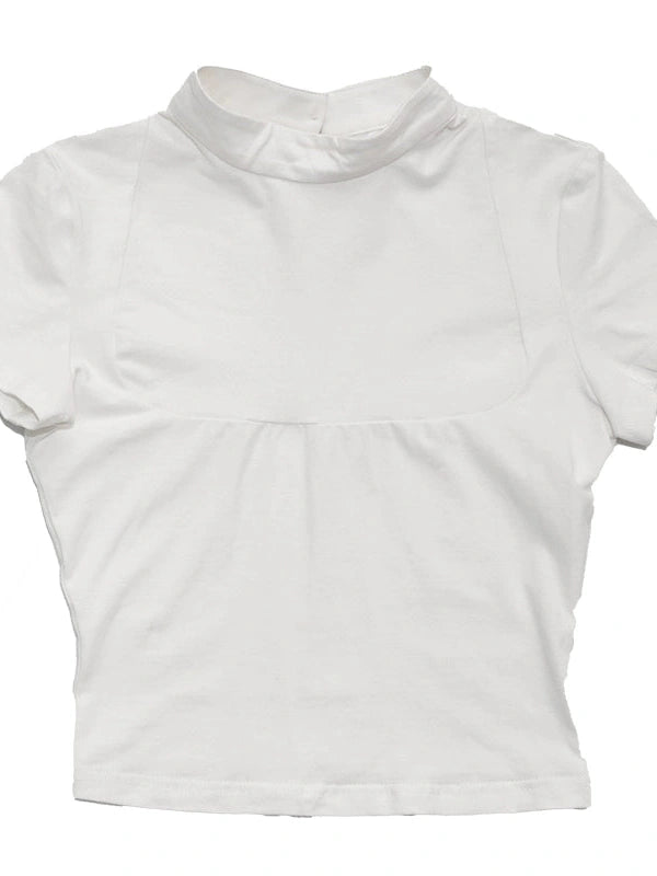 Angel Tears Feather Cross Dark Graphic Cotton T-Shirt