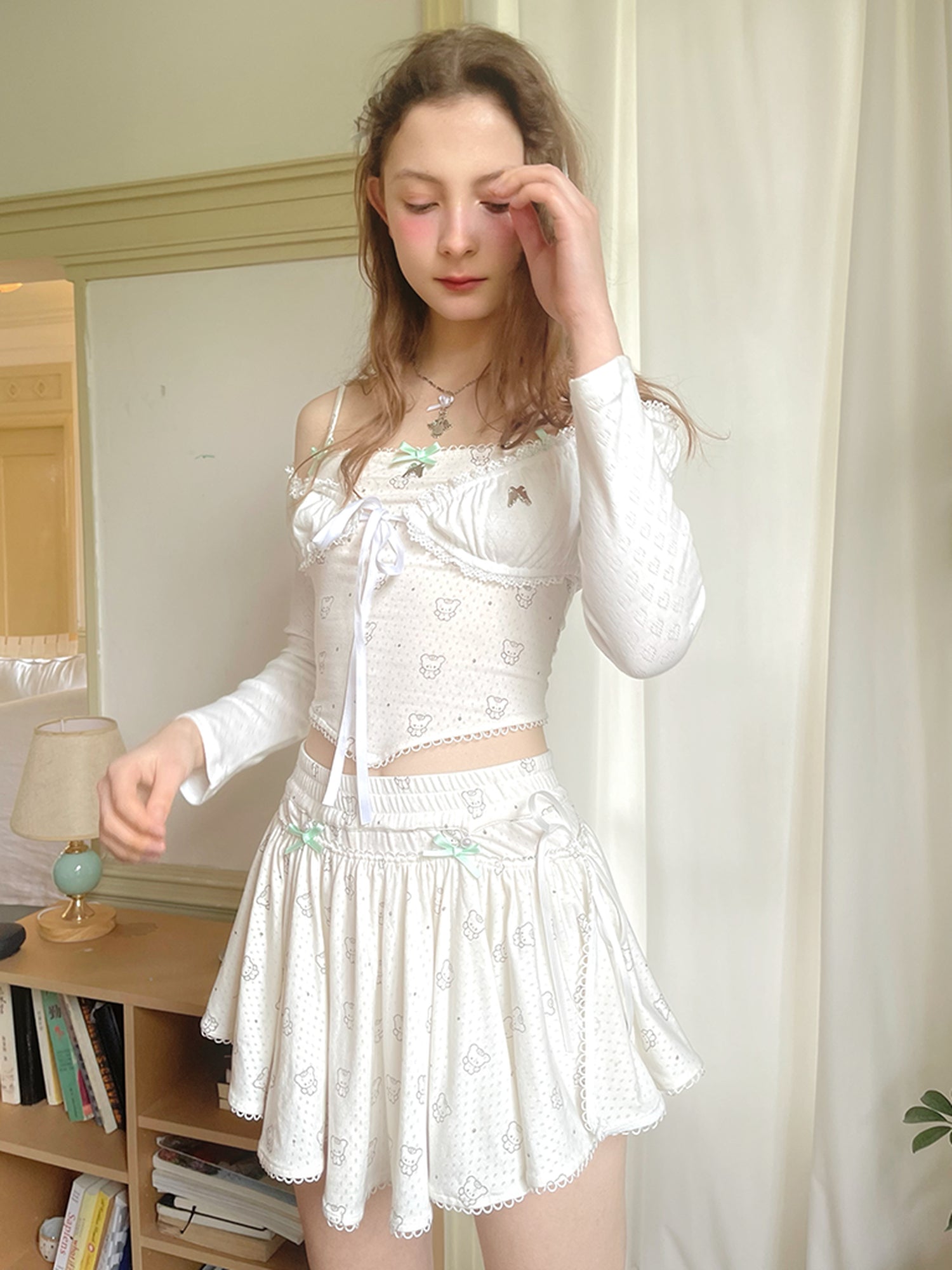 Daytoday Ballet Skirt with Detachable Layers and Safety Shorts