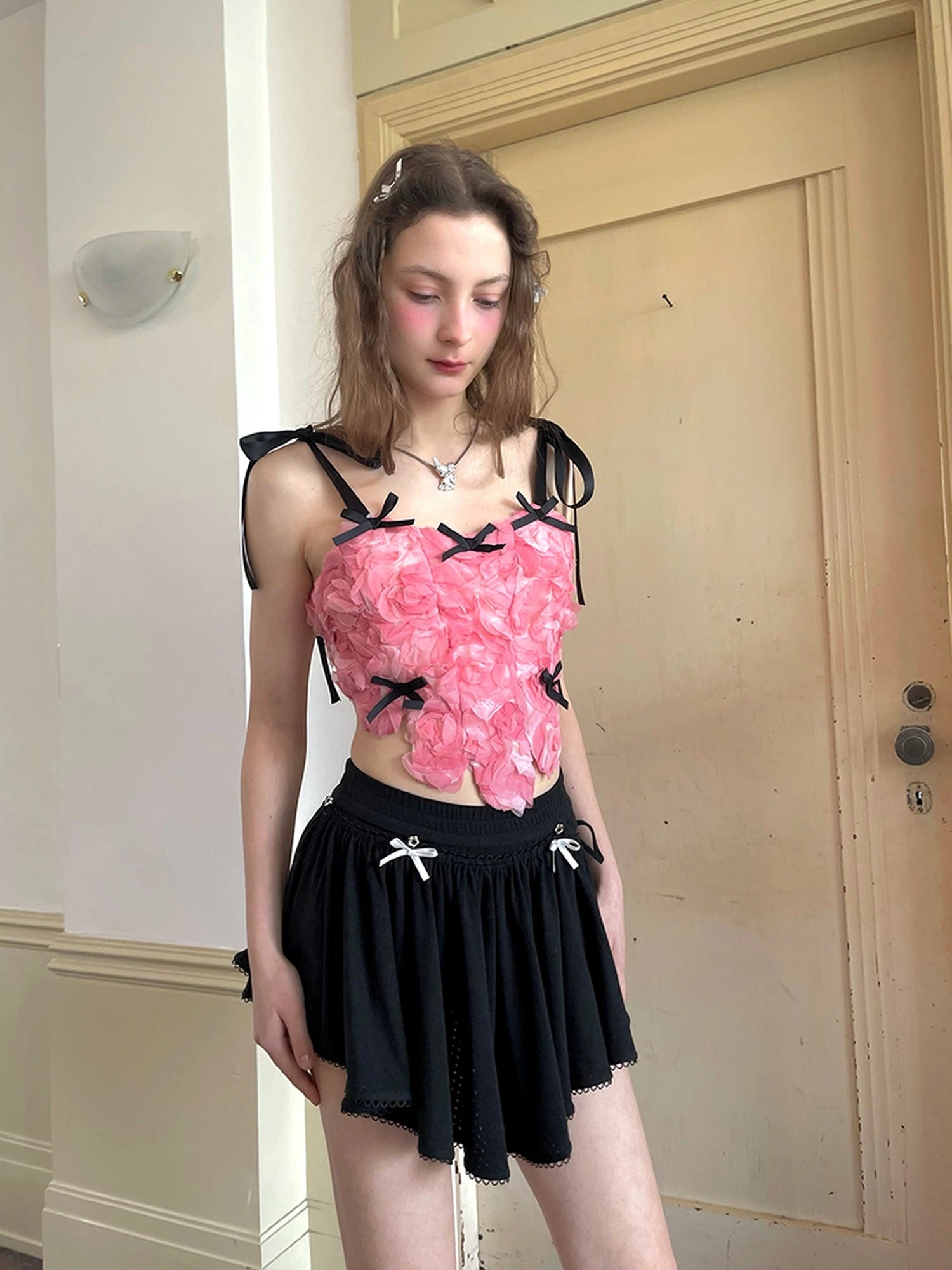 Ballet Skirt with Detachable Layers and Safety Shorts