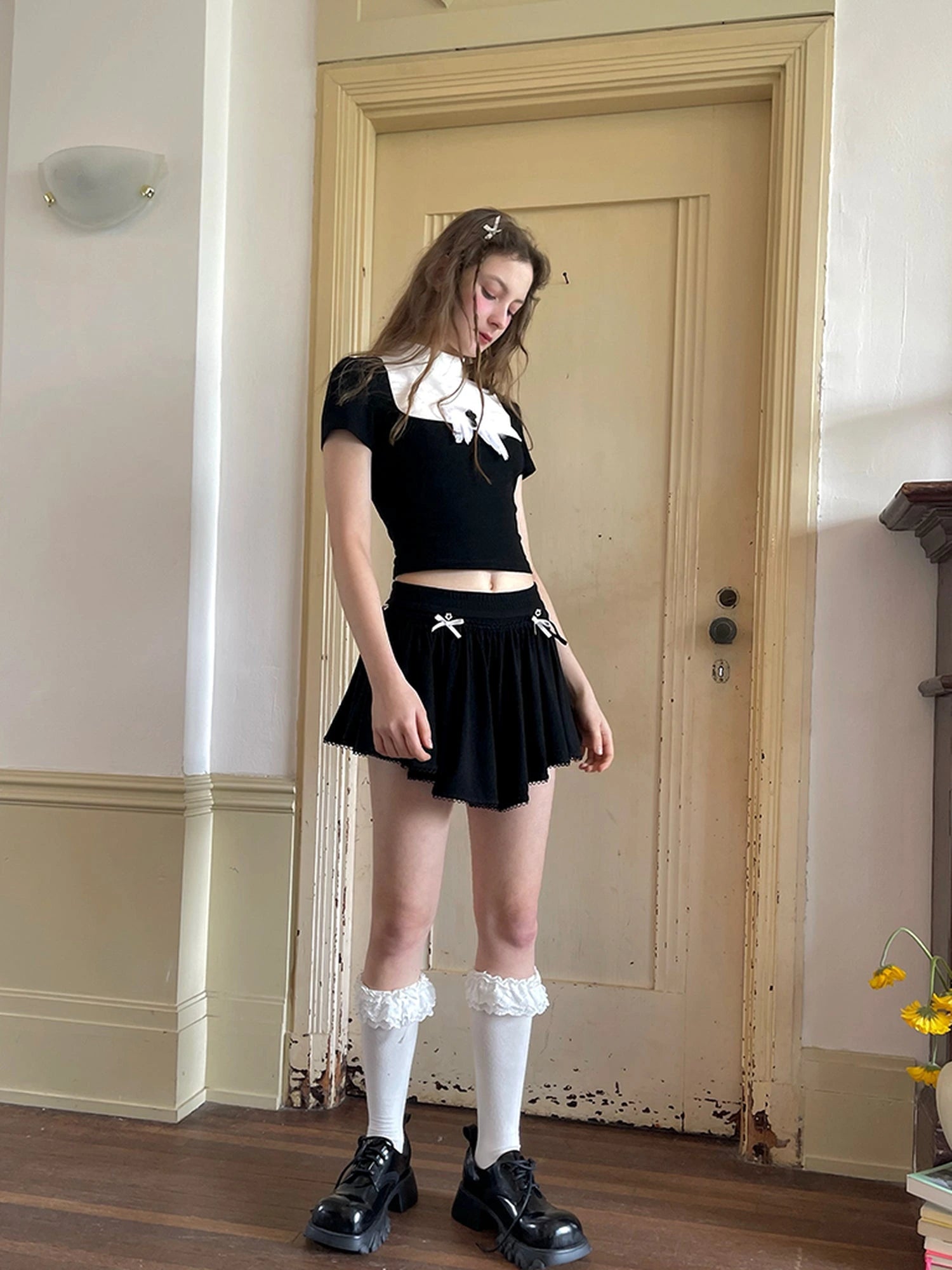 Ballet Skirt with Detachable Layers and Safety Shorts