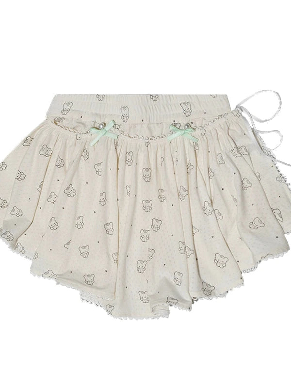 Ballet Skirt with Detachable Layers and Safety Shorts