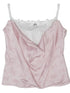 Butterfly Bow Draped Neck Cami Top For Ballet Style