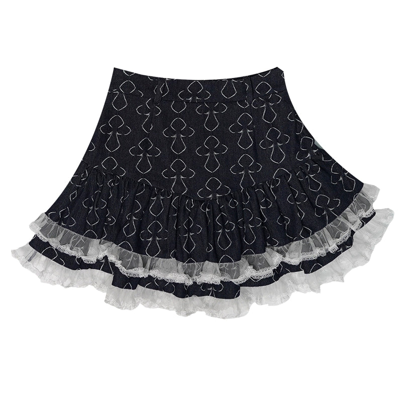 Daytoday_Butterfly_Cross_Jacquard_Denim_Flounce_Skirt_MISSTT