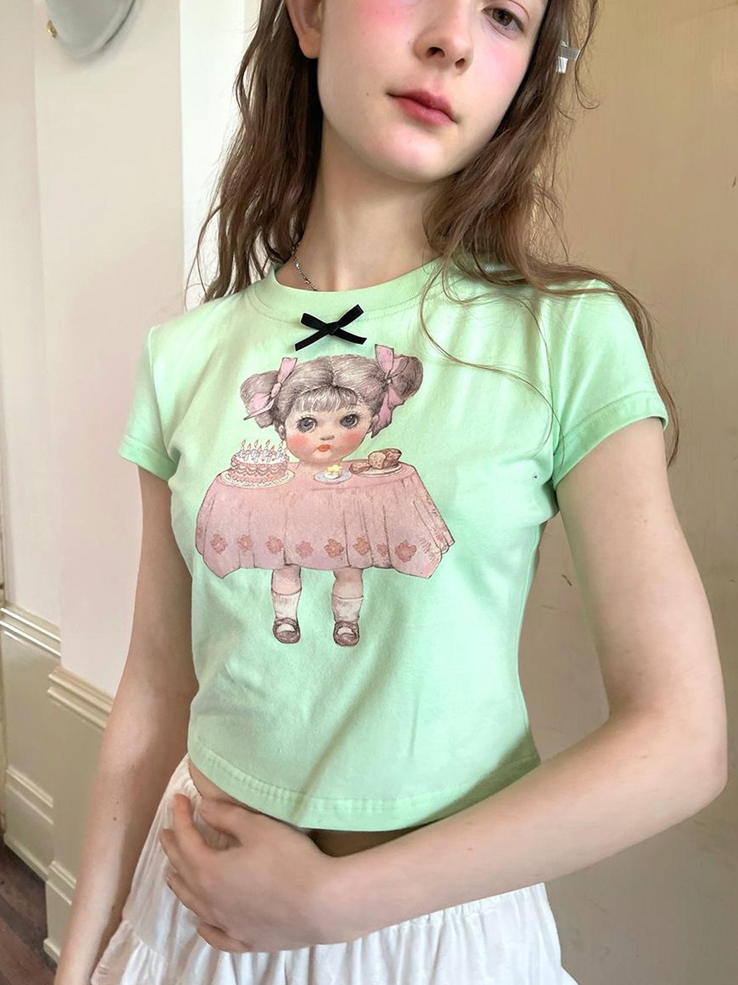 Daytoday Cotton Angel Tee Soft Breathable Casual Fit