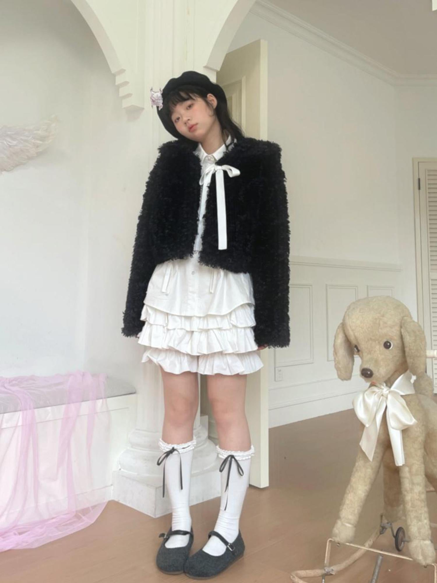 Daytoday Cotton Stretch Waistband Bubble Shorts