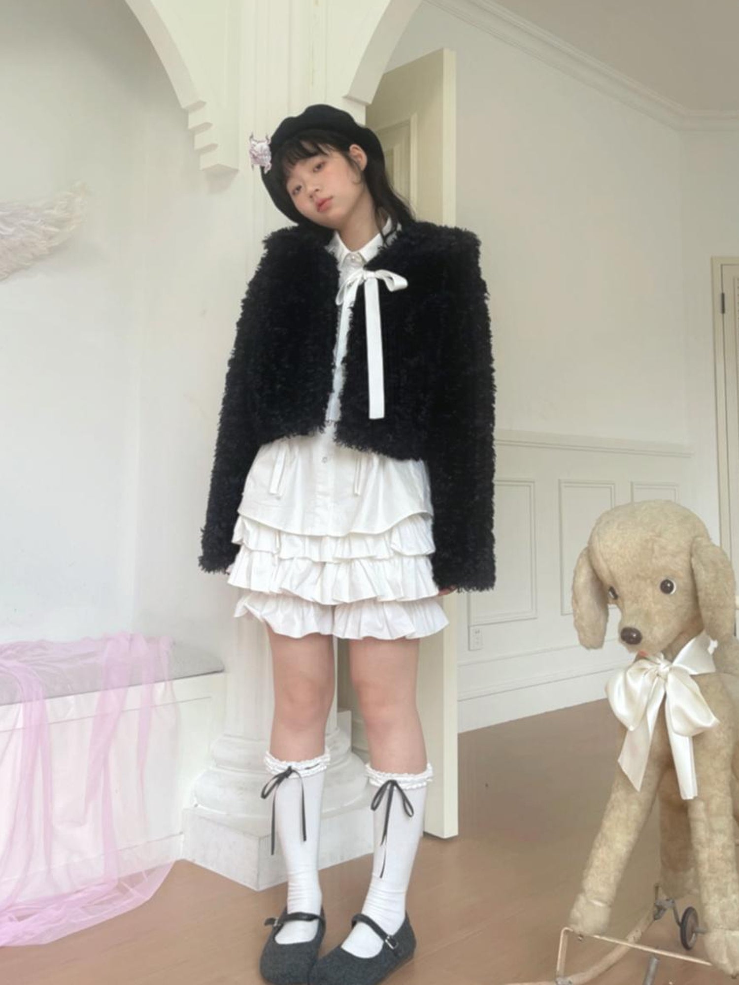 Daytoday Cotton Stretch Waistband Bubble Shorts