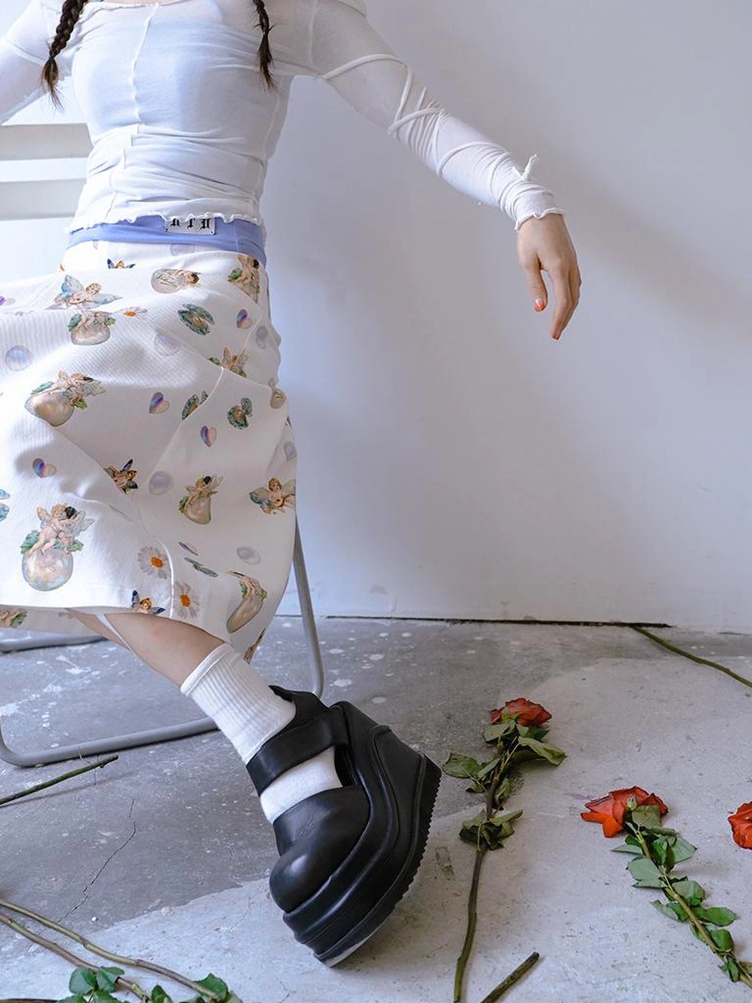 Cross Strap Camisole Knit Vest