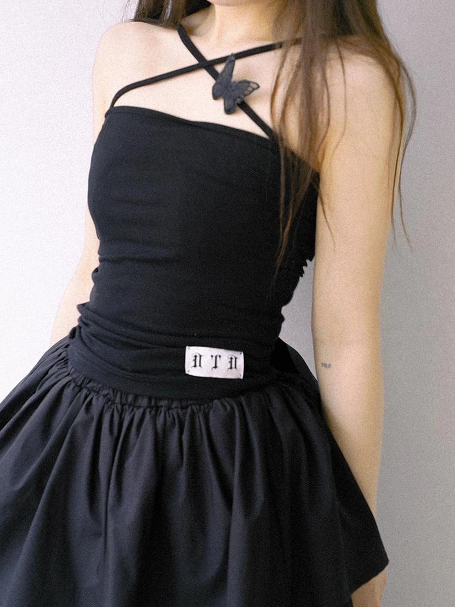 Cross Strap Camisole Knit Vest