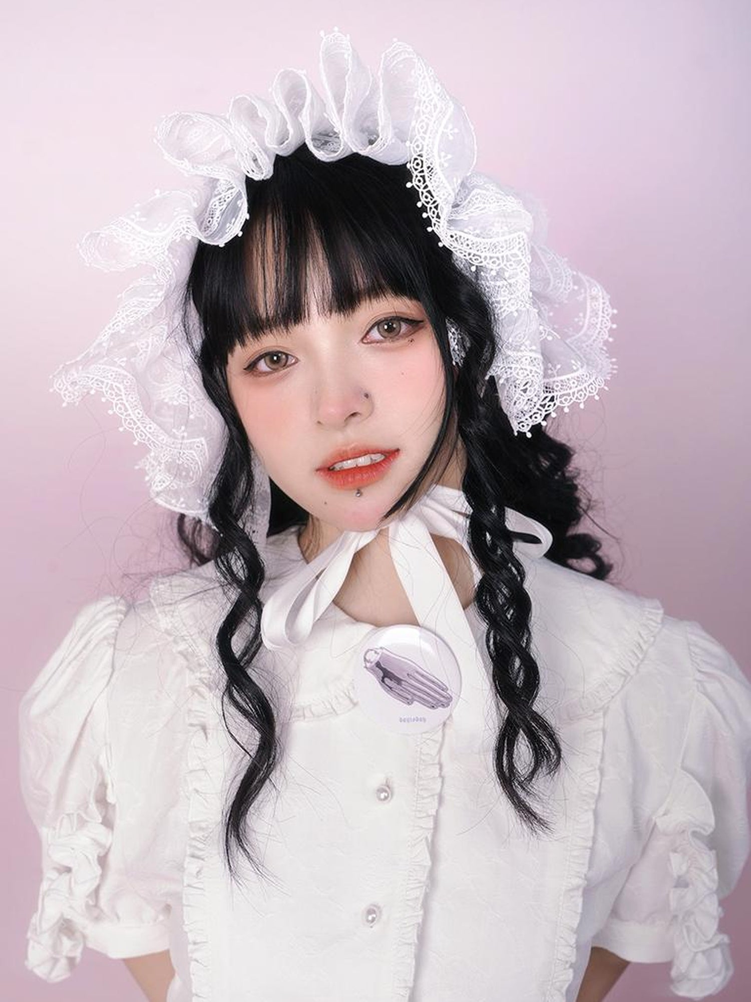 Daytoday Cute Bow Kitten Bear Angel Heart Candle Brooch Pin