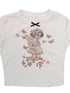 Cute Fairy T Shirt Angel Tears Rude Fish Collab V Neck Long Sleeve