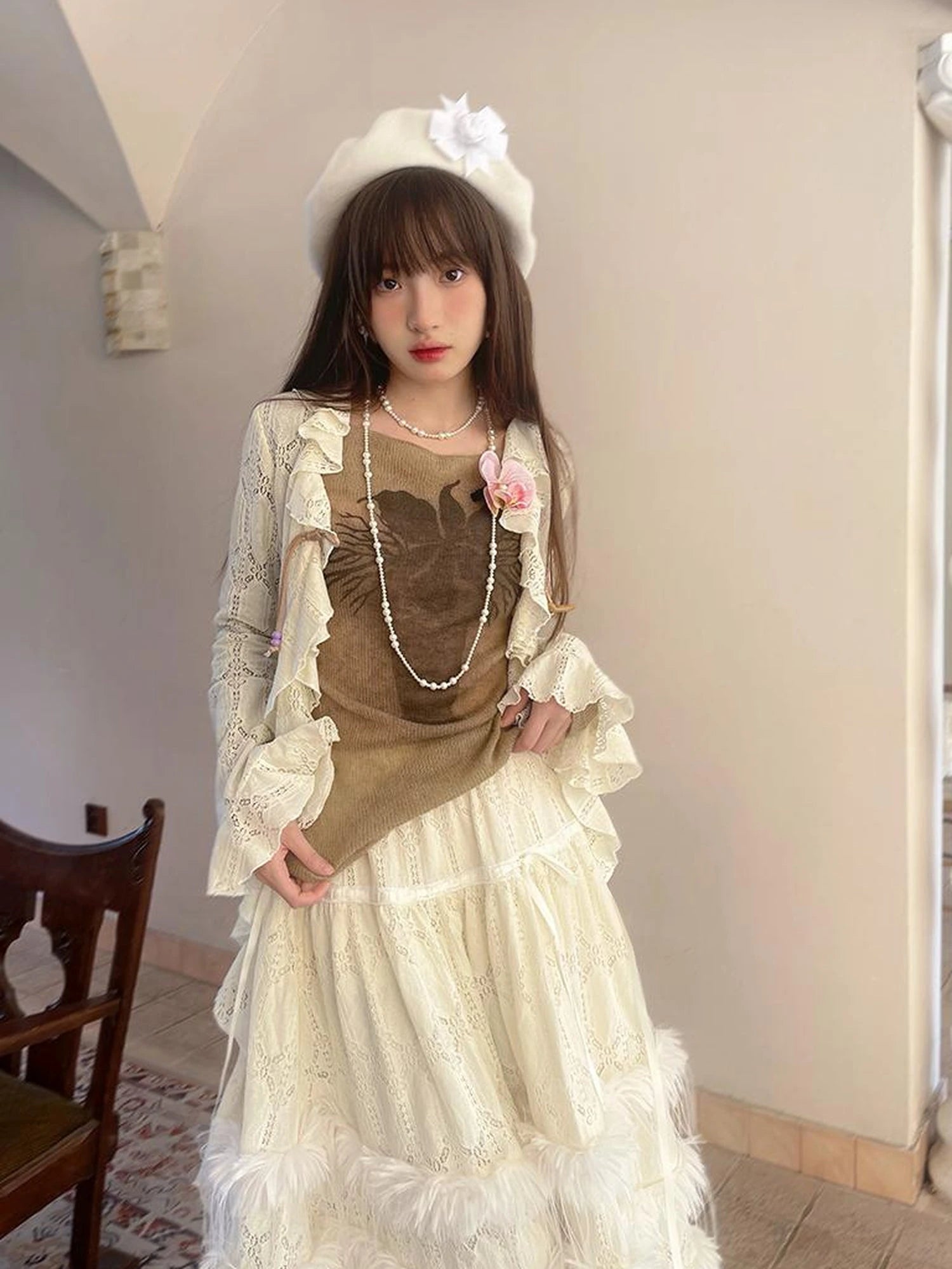 Day To Day Iris Gradient Knit Top