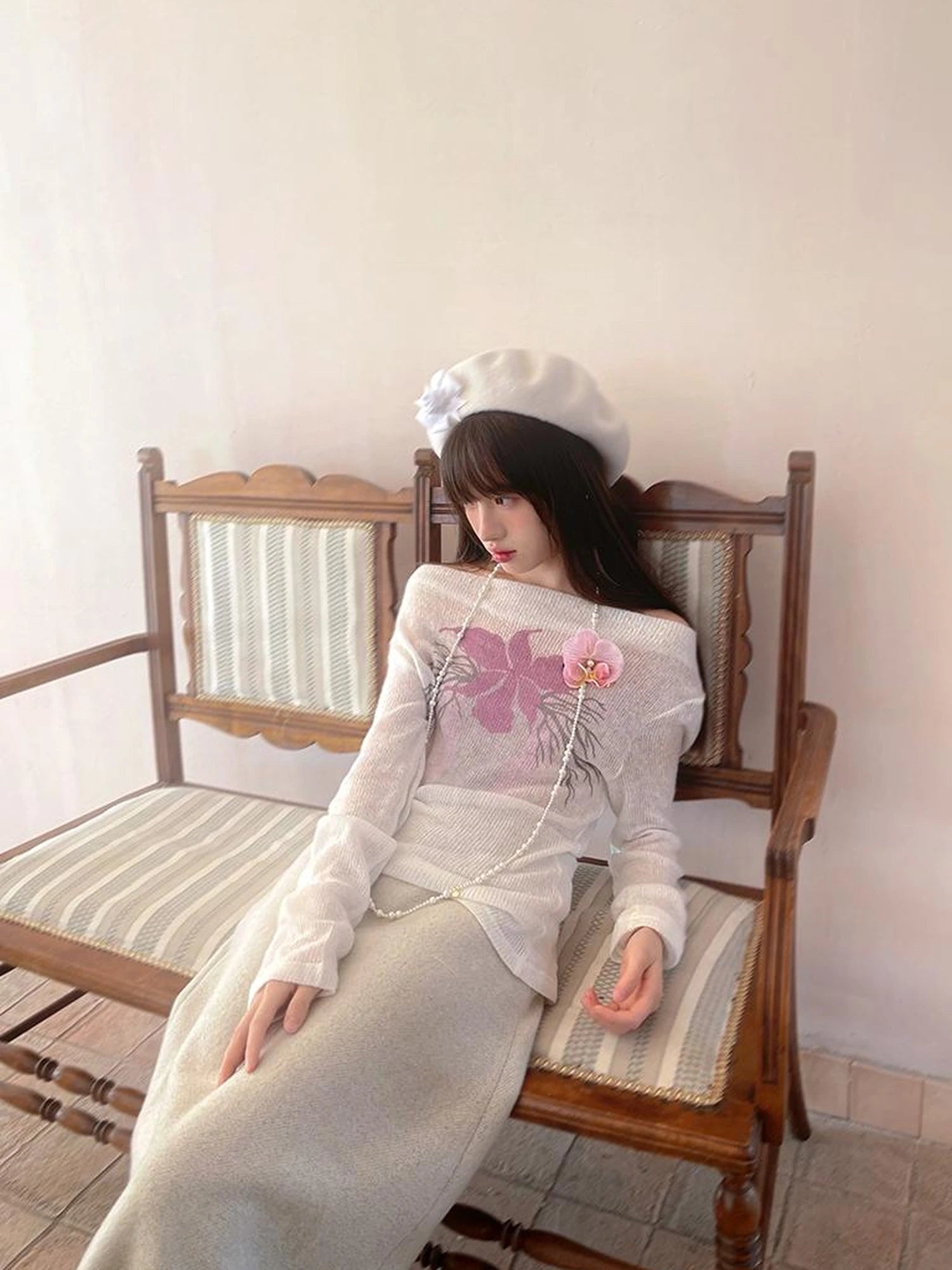 Day To Day Iris Gradient Knit Top