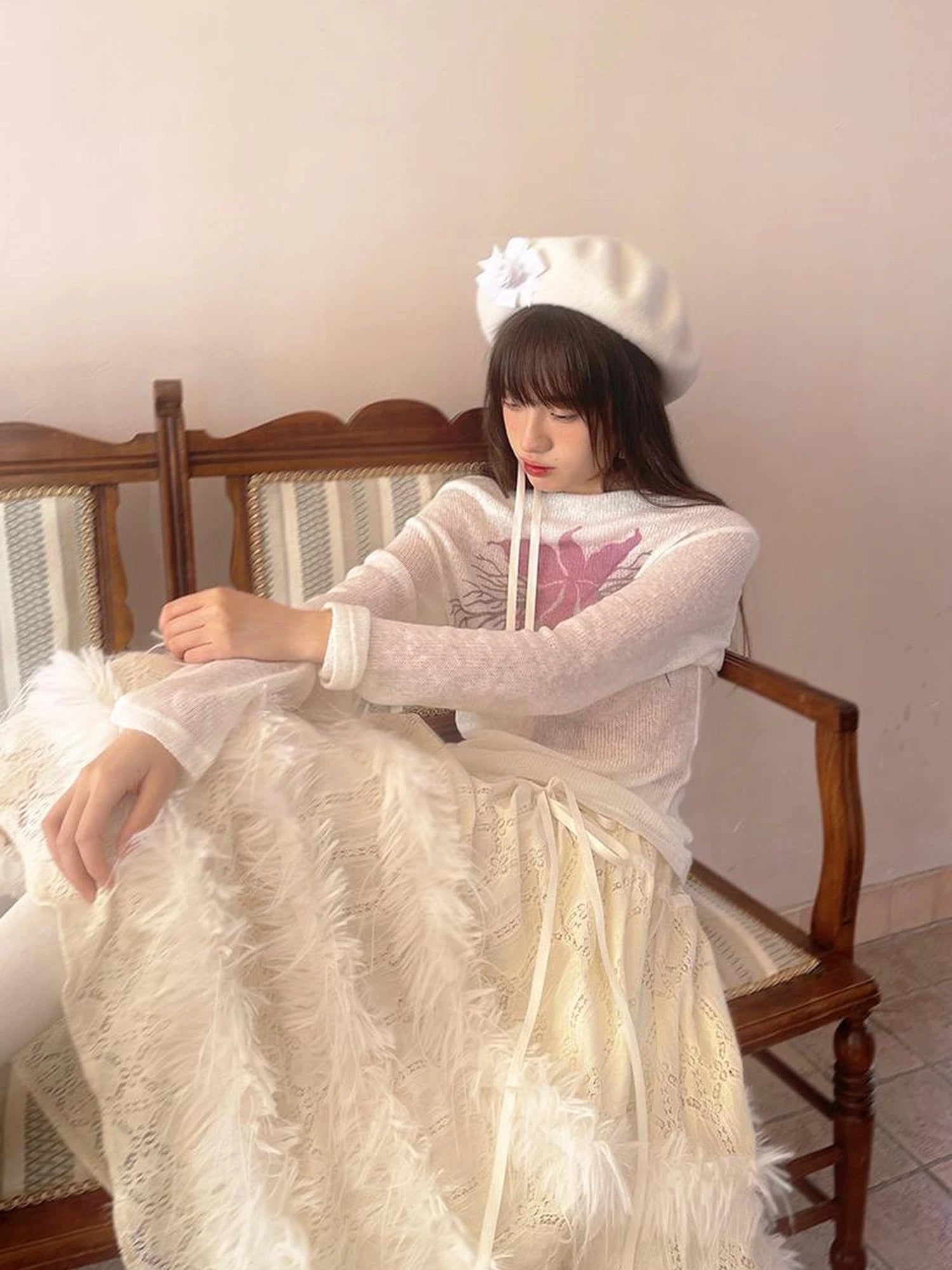 Day To Day Iris Gradient Knit Top