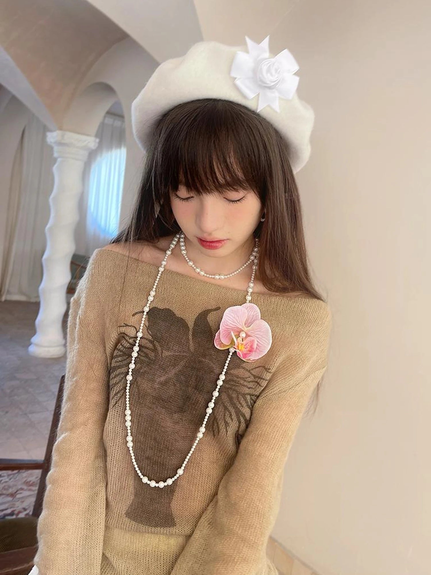 Day To Day Iris Gradient Knit Top