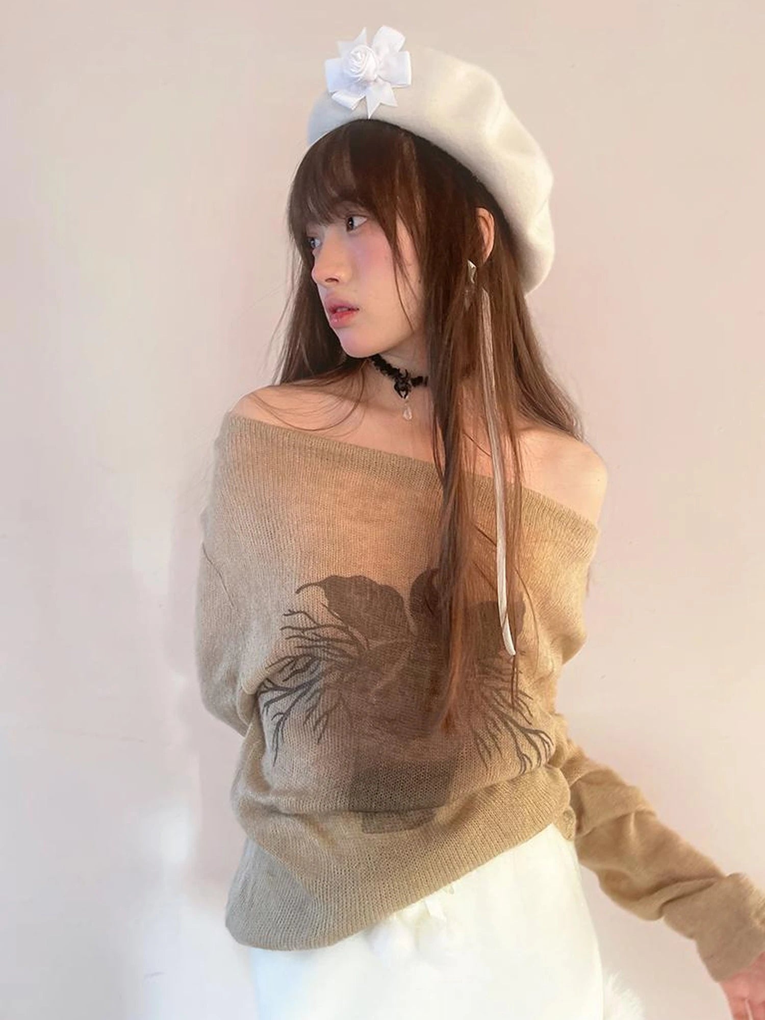 Day To Day Iris Gradient Knit Top