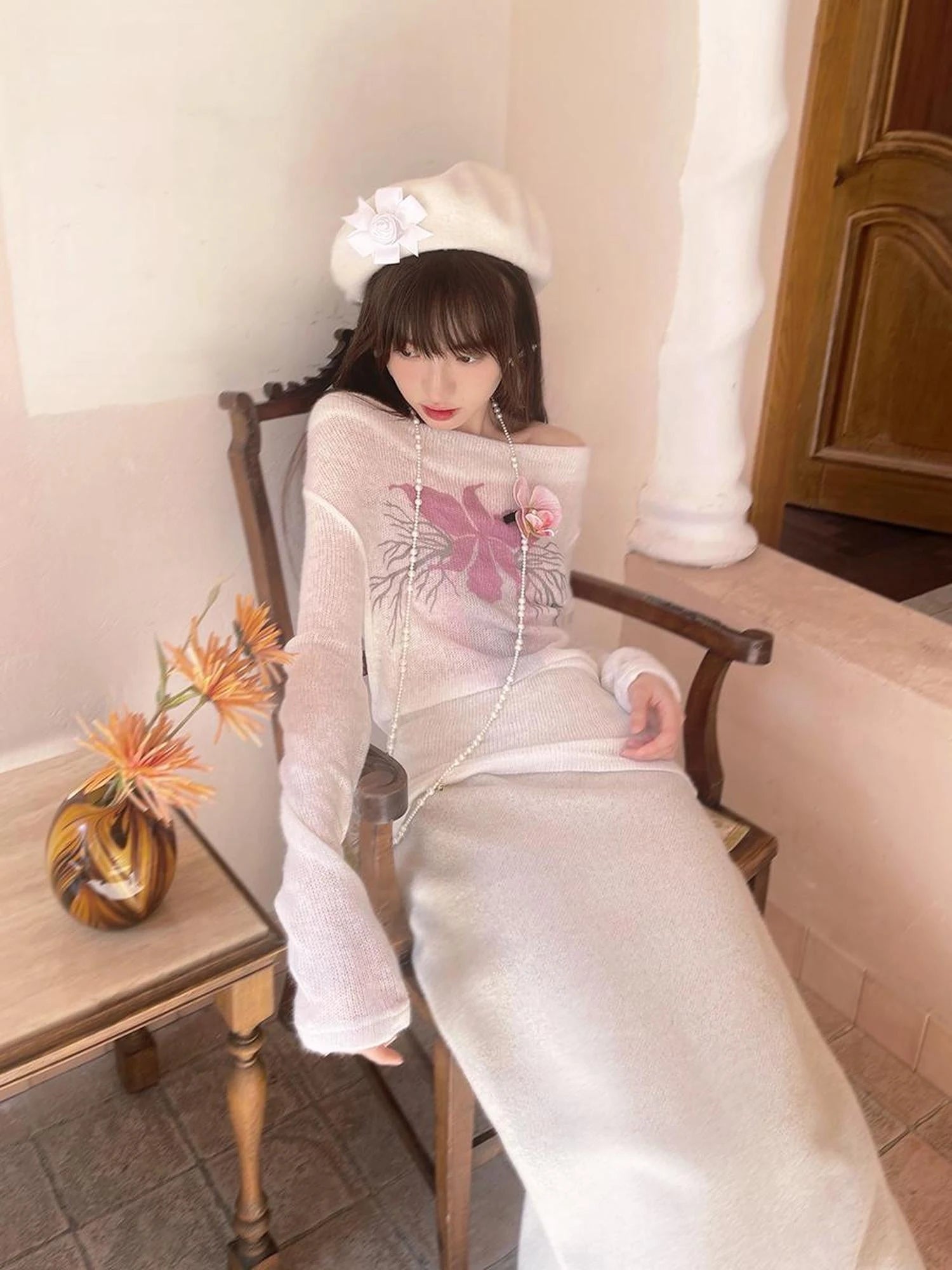 Day To Day Iris Gradient Knit Top