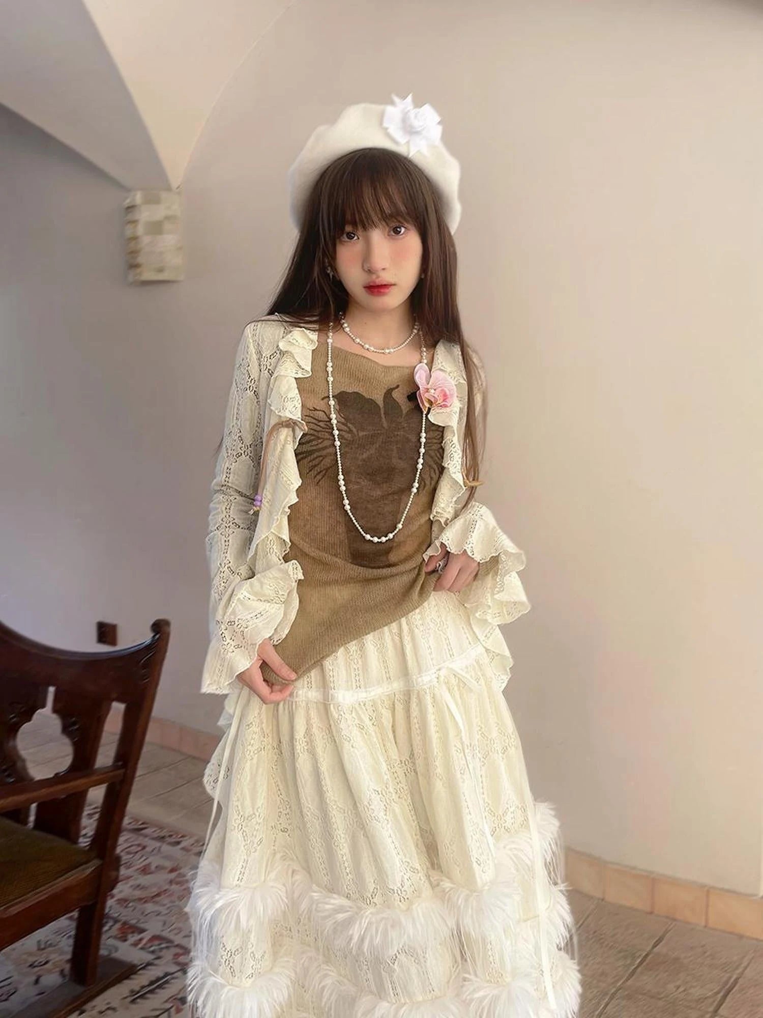 Day To Day Iris Gradient Knit Top