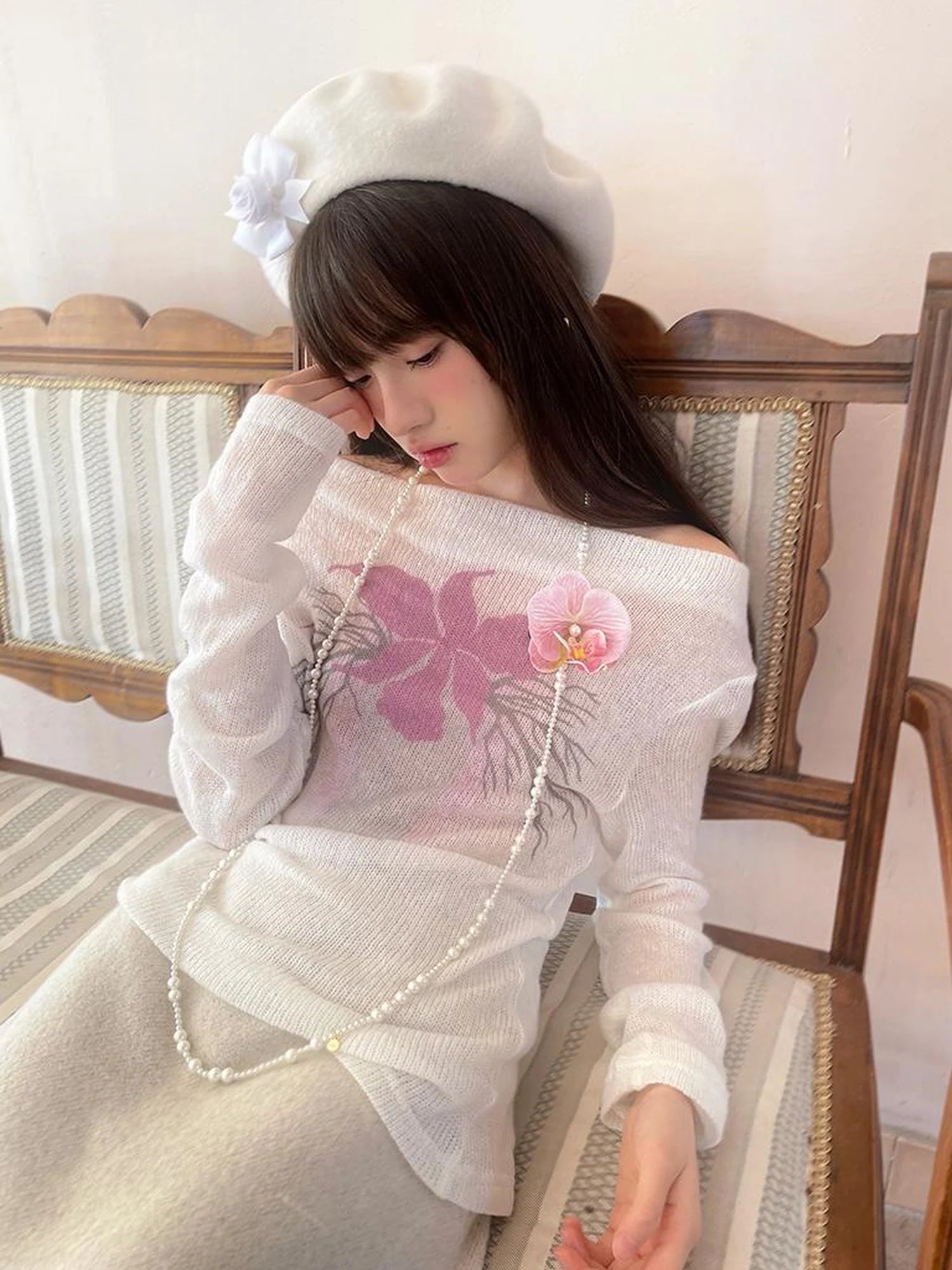 Day To Day Iris Gradient Knit Top