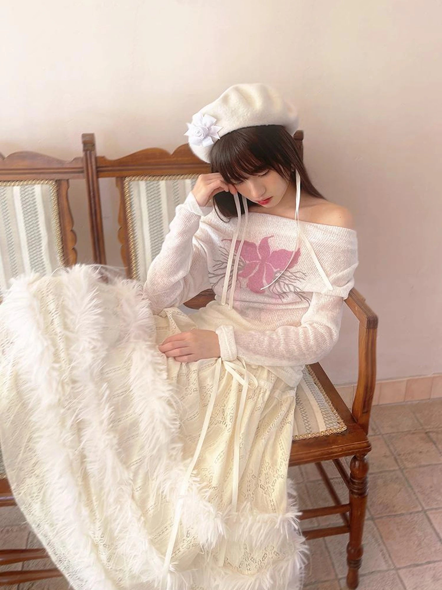 Day To Day Iris Gradient Knit Top