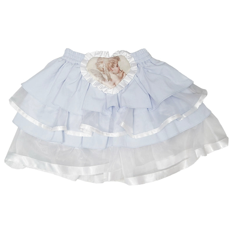 Daytoday_Day_To_Day_Princess_Ballet_Angel_Print_Fluffy_Short_Skirt_MISSTT