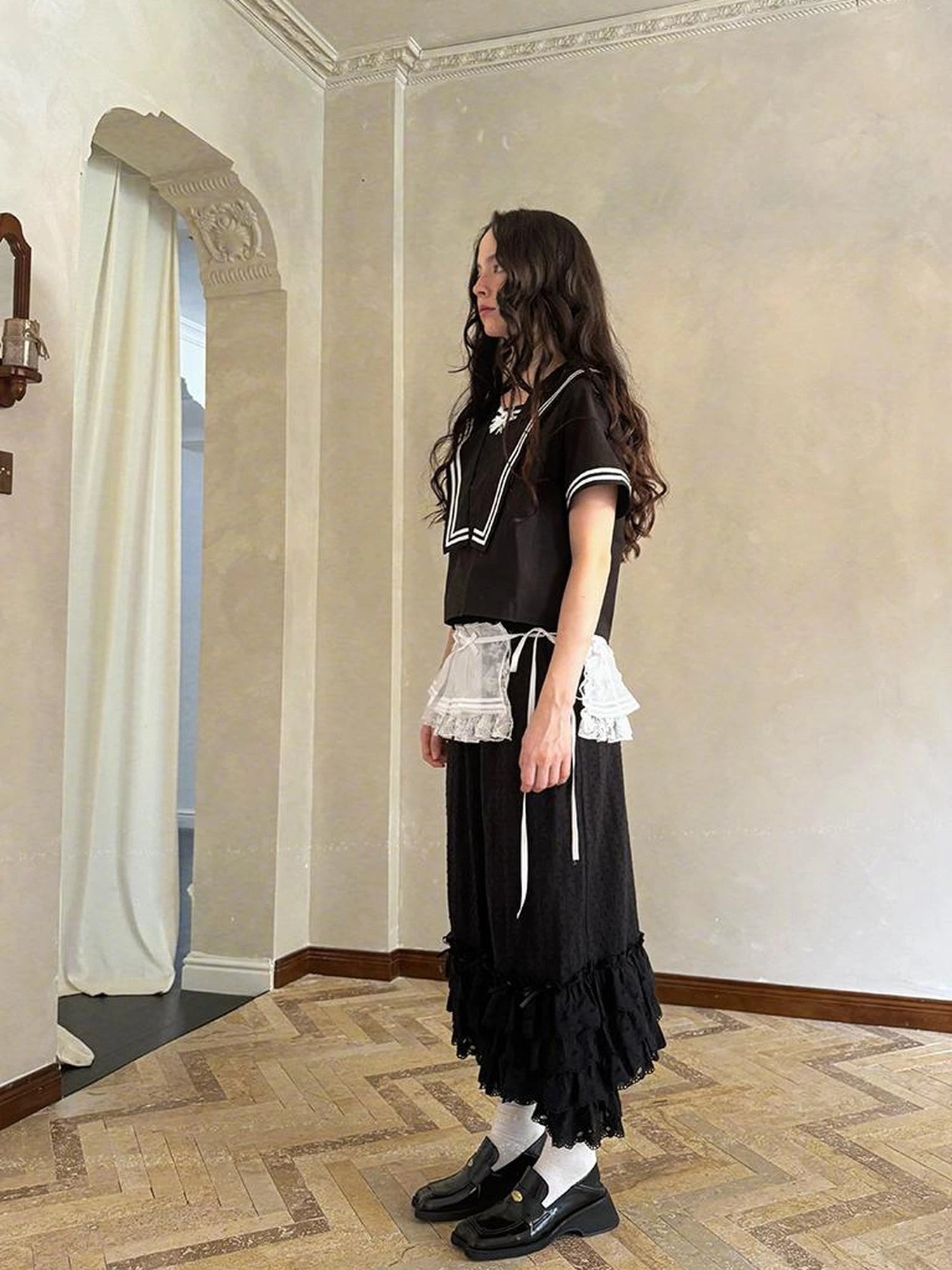 Fairy Tale Bubble Bloomers With Layered Bow