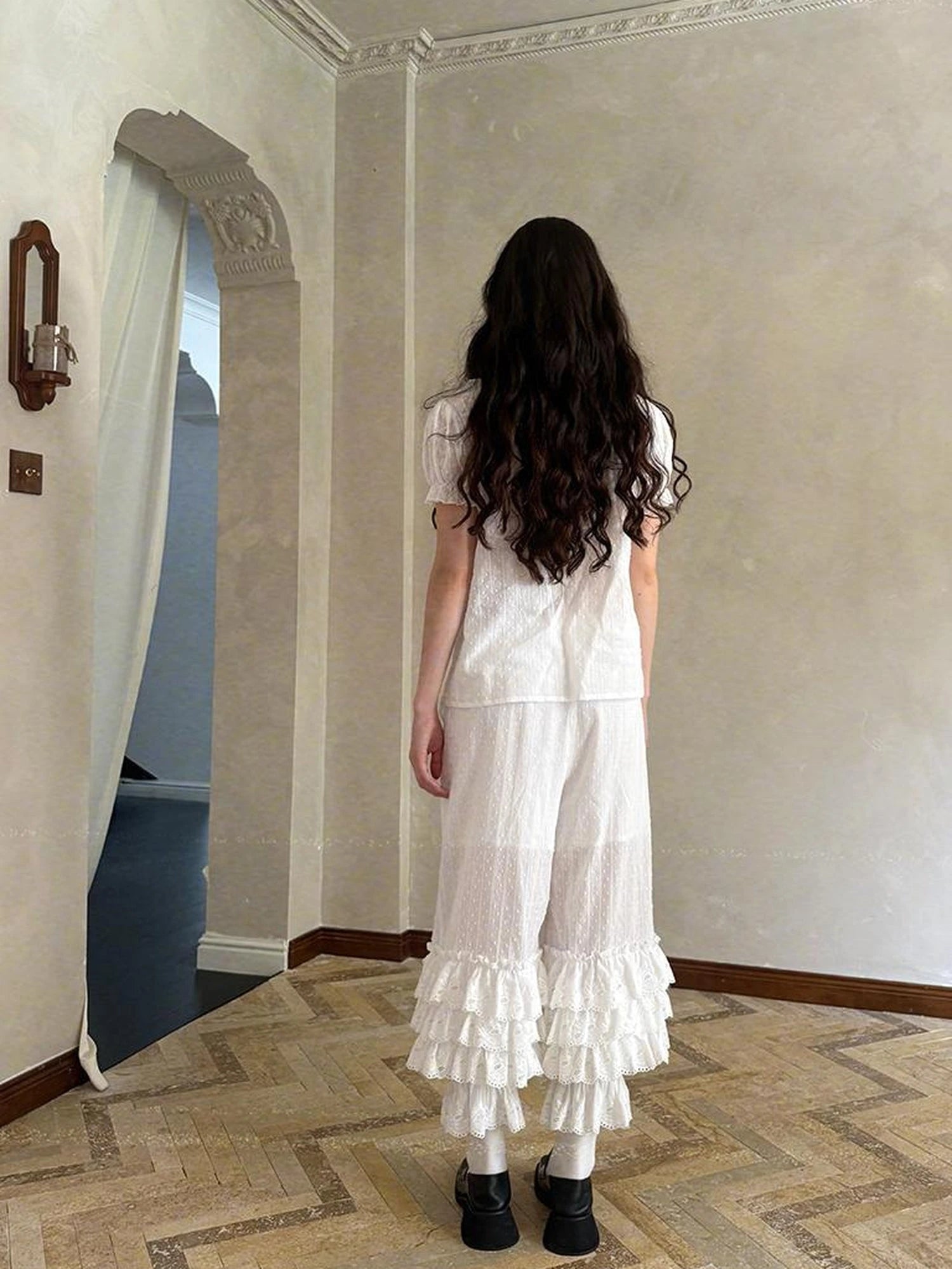 Fairy Tale Bubble Bloomers With Layered Bow