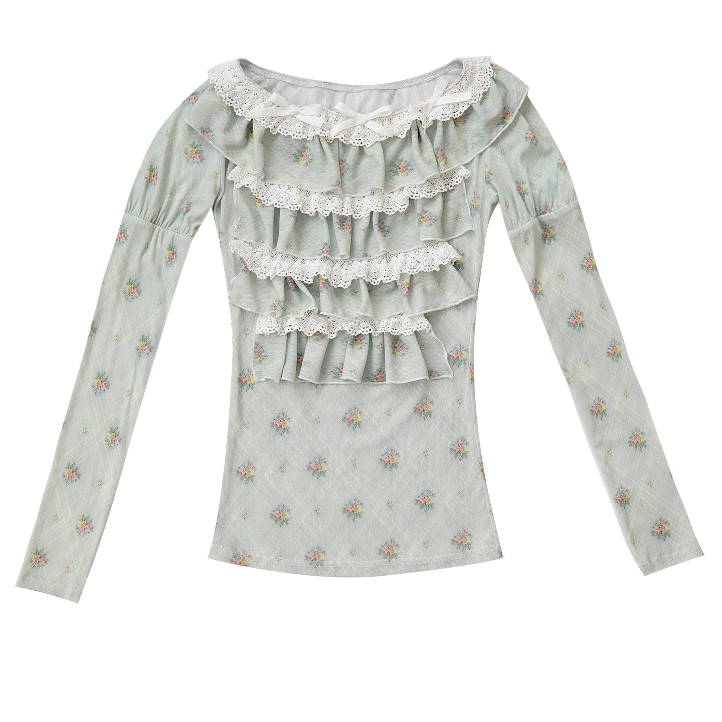Daytoday_Fairy_Tale_Lace_Trim_Stretch_Top_Long_Sleeve_Sun_Protection_Layering_V-neck_T-shirt_MISSTT