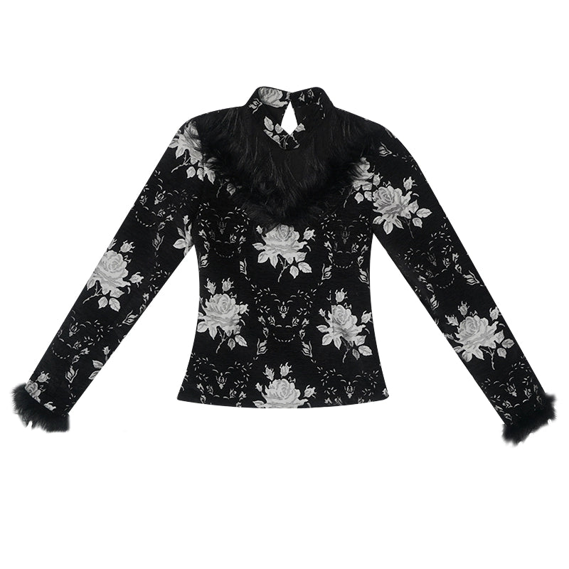 Daytoday_Floral_Embroidered_Lace_Qipao_Blouse_MISSTT