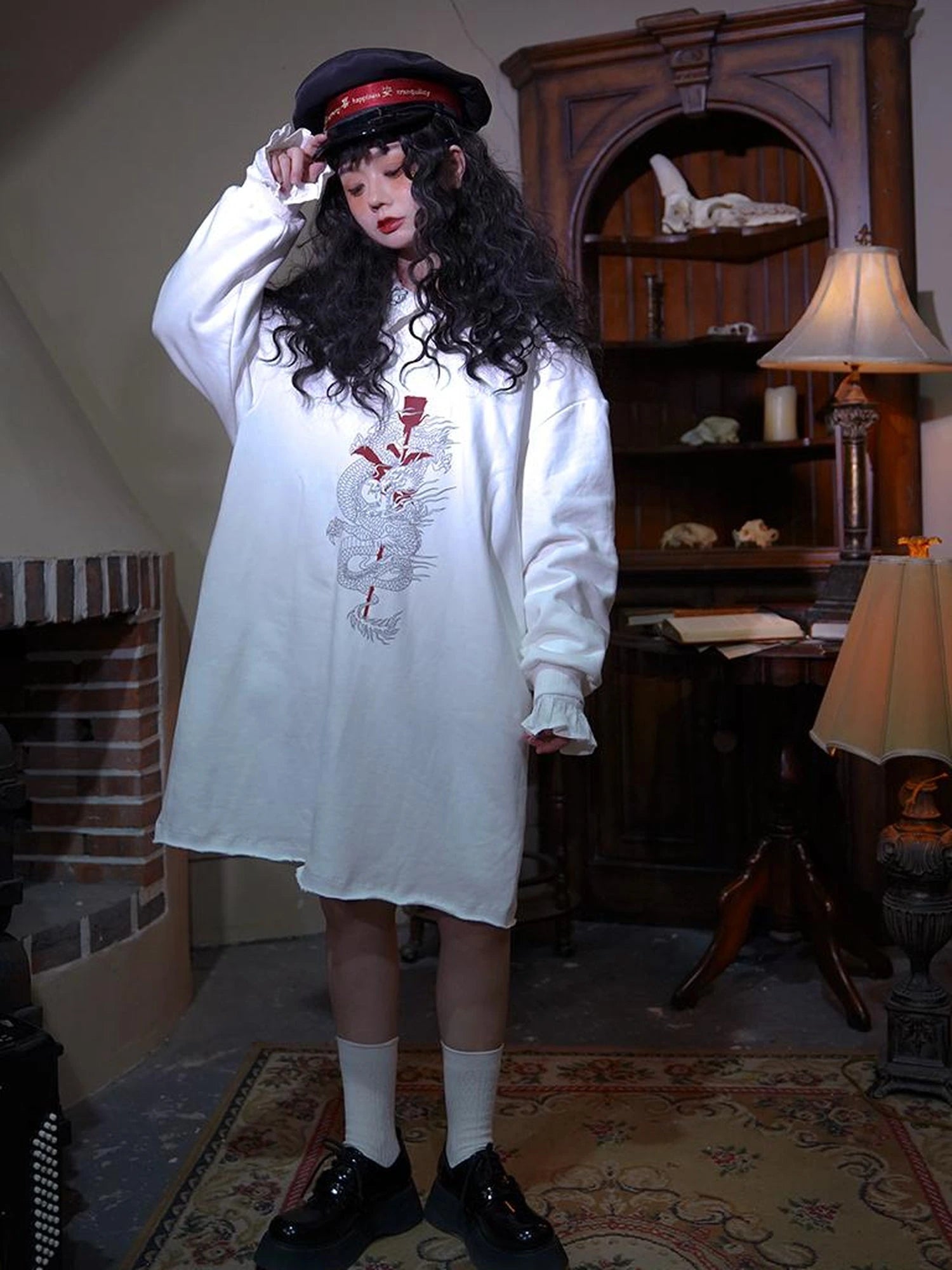 Harmony Embroidered Navy Cap