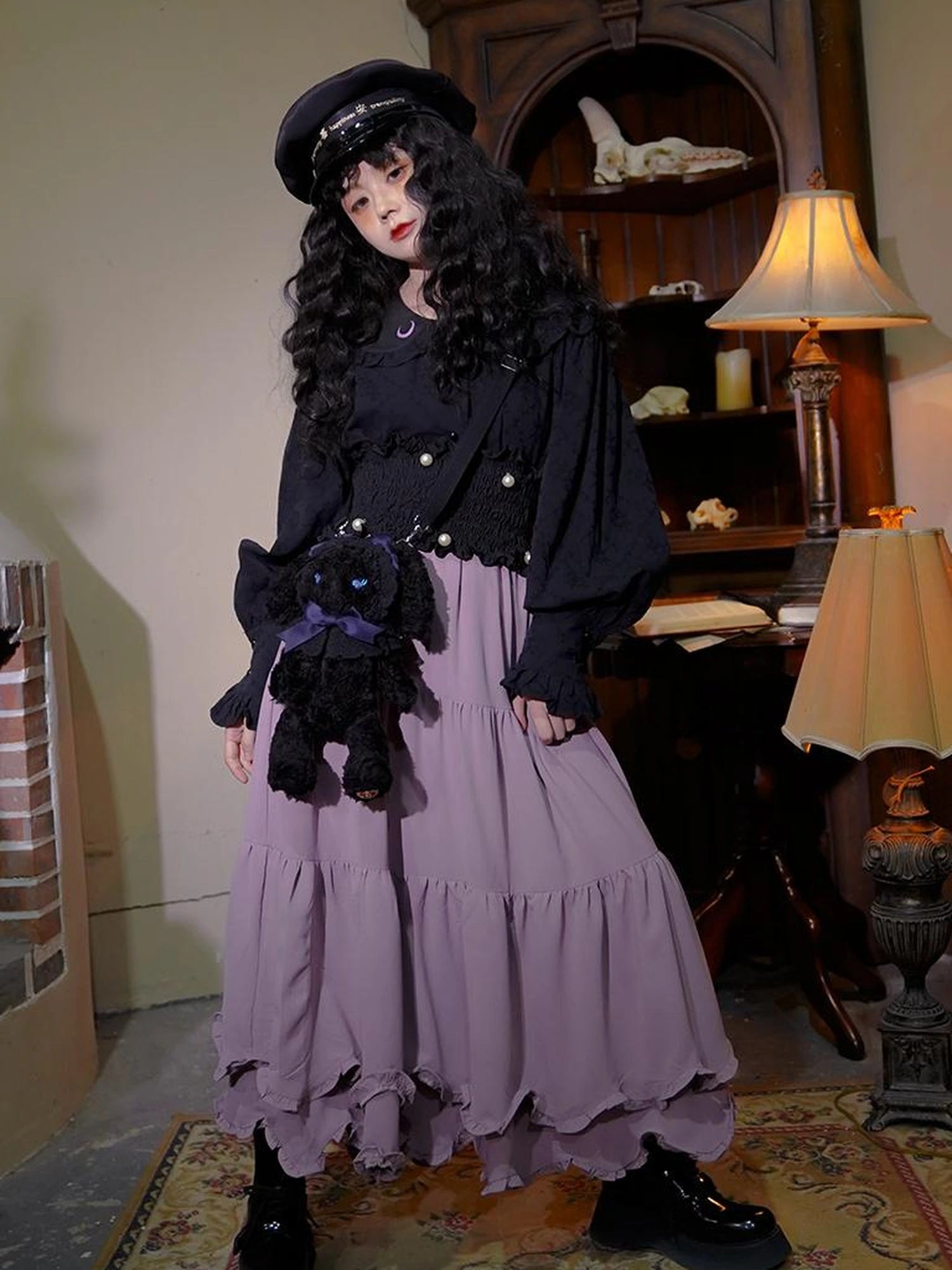 Harmony Embroidered Navy Cap