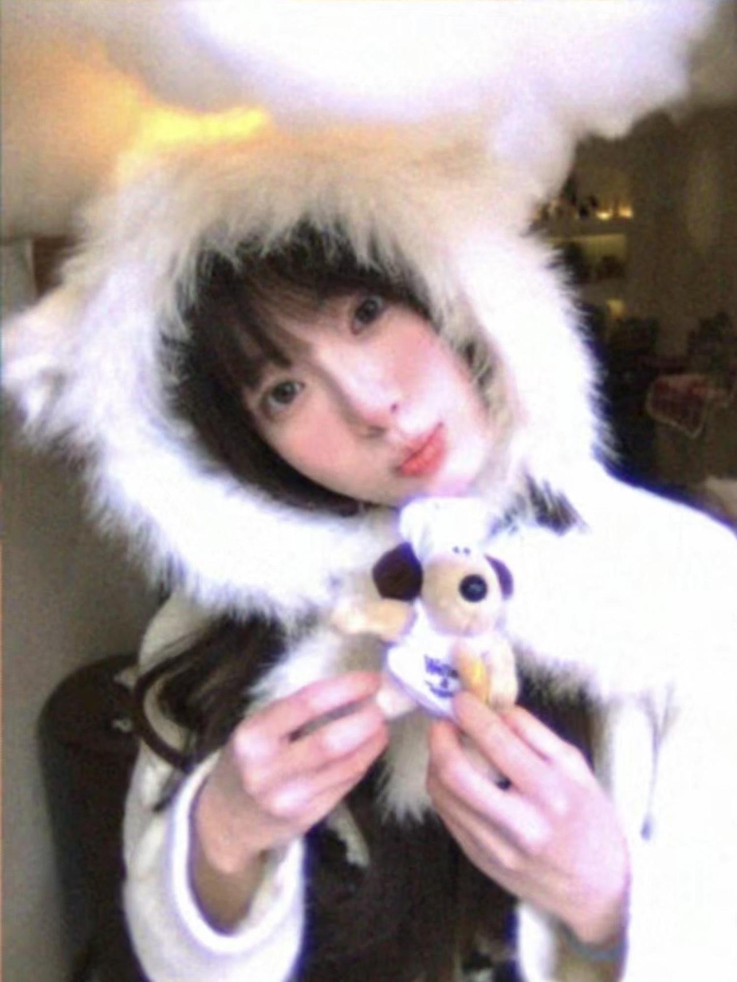 Daytoday Heavenly Lamb Ear Cross Bow Knit Hat