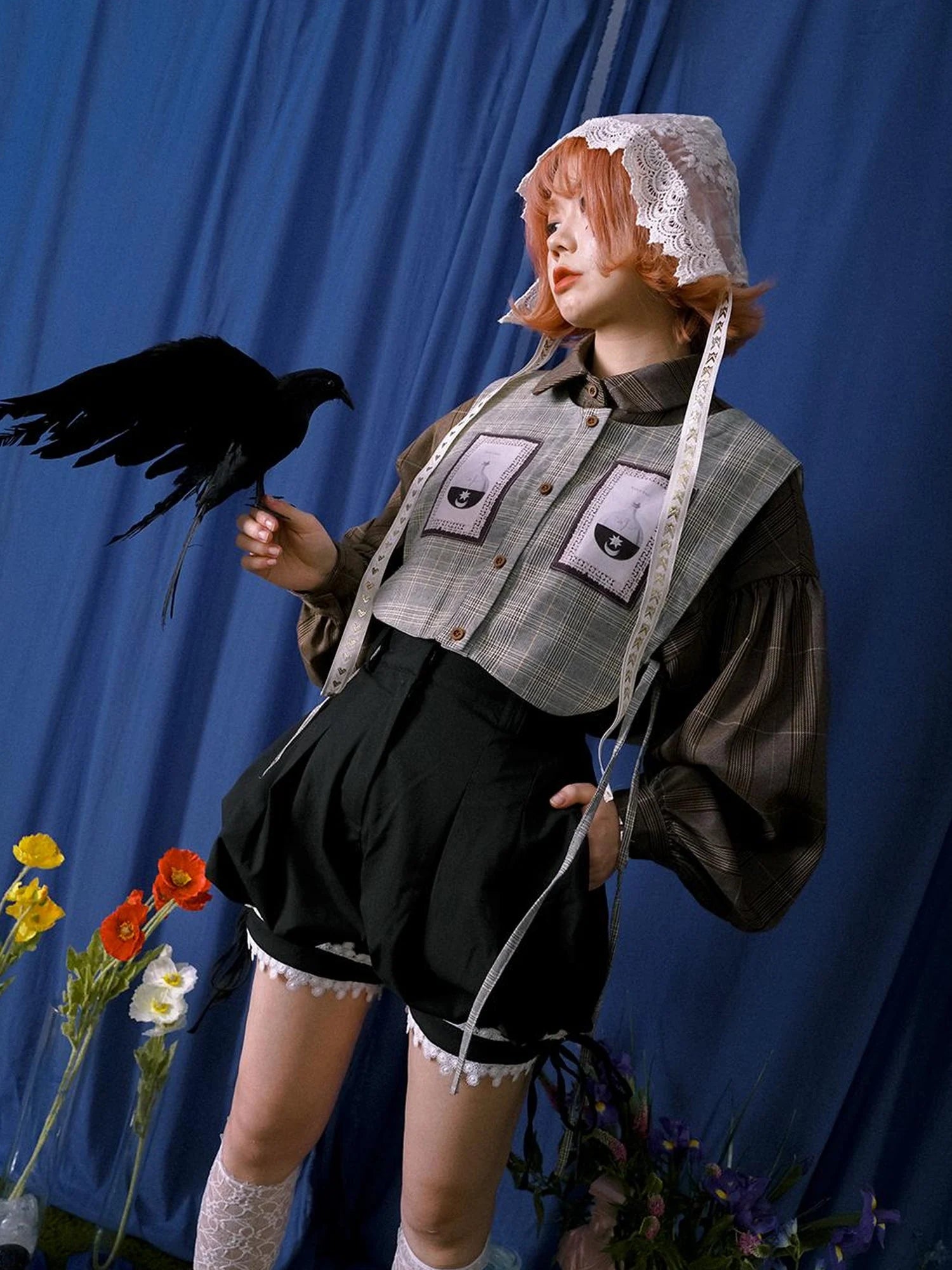 Lace Trim Bubble Shorts Day To Day Alchemy