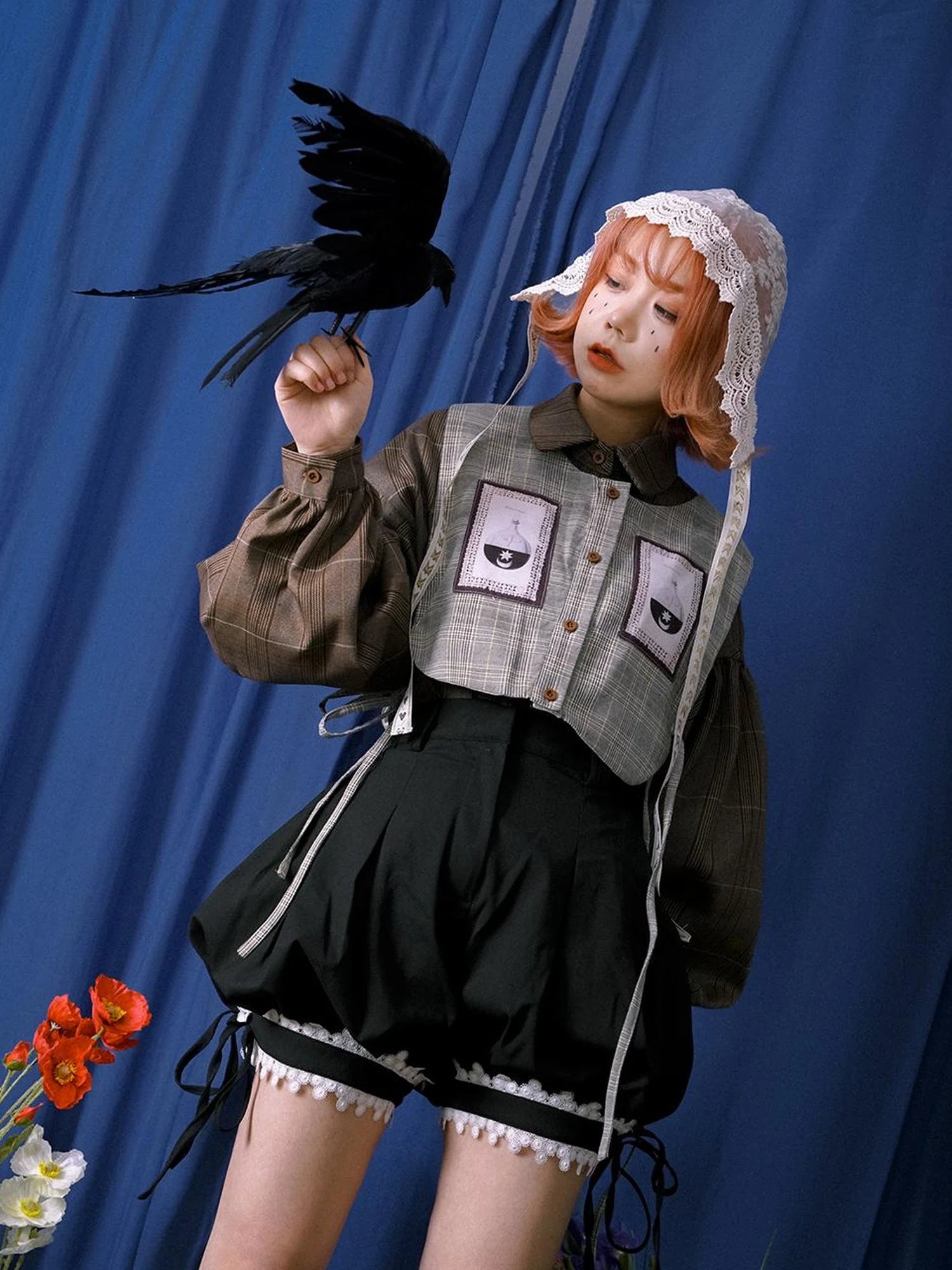 Lace Trim Bubble Shorts Day To Day Alchemy