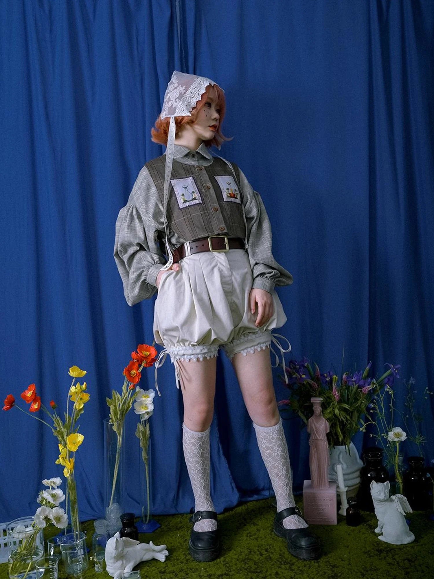 Lace Trim Bubble Shorts Day To Day Alchemy