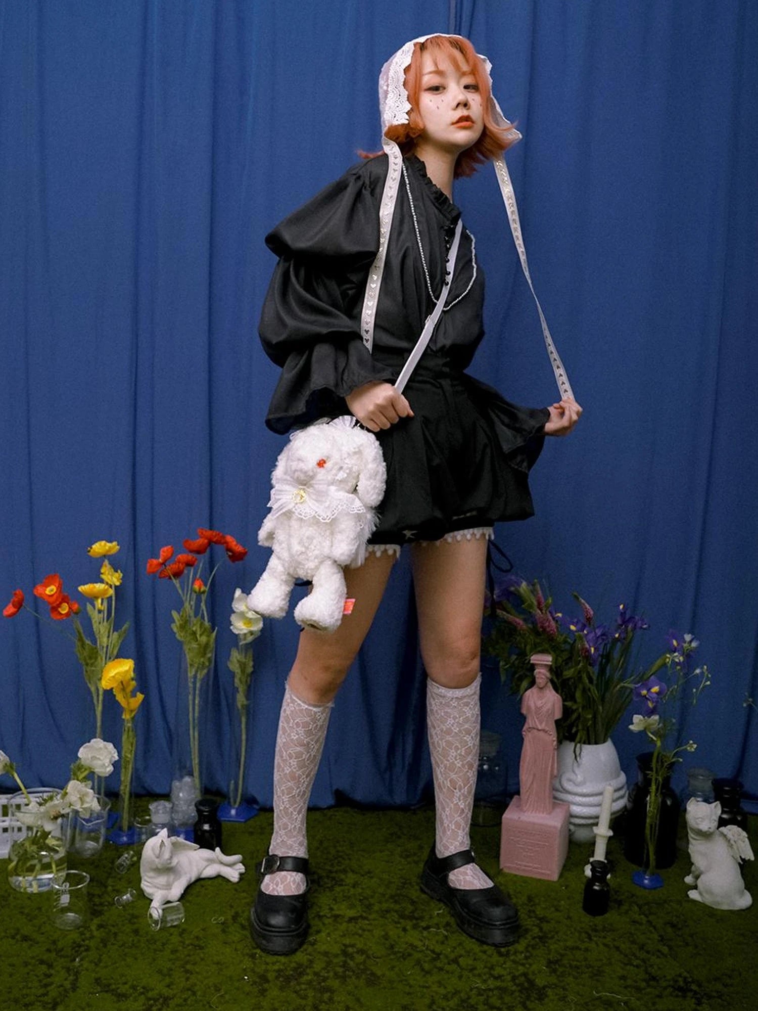 Lace Trim Bubble Shorts Day To Day Alchemy