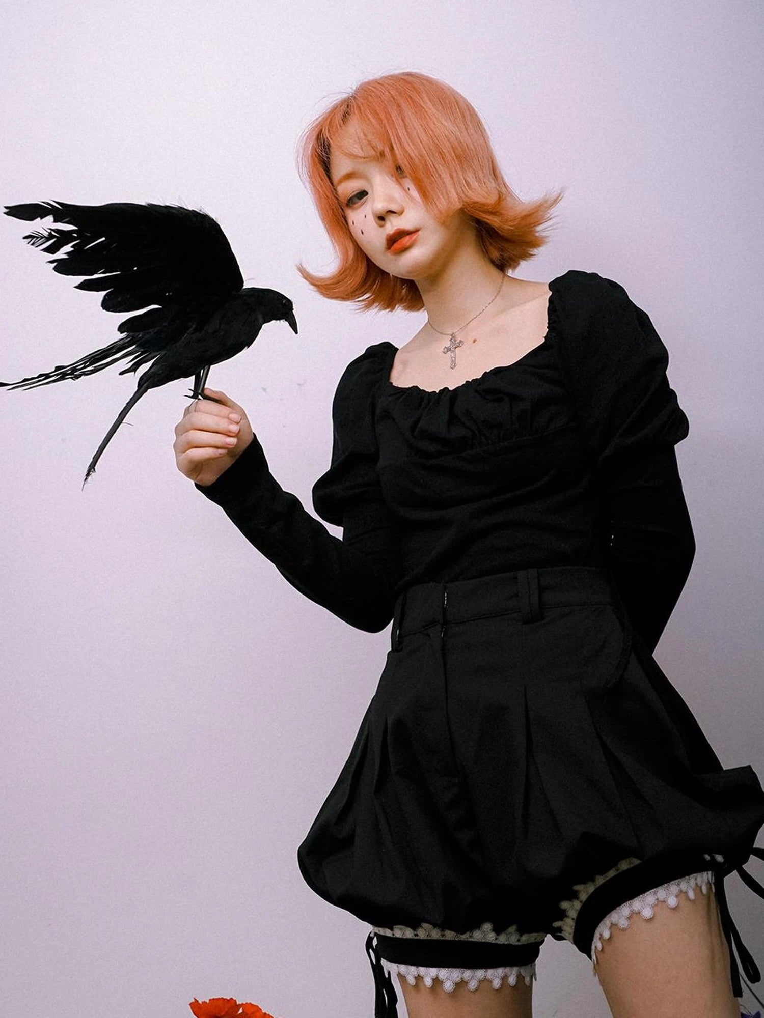 Lace Trim Bubble Shorts Day To Day Alchemy